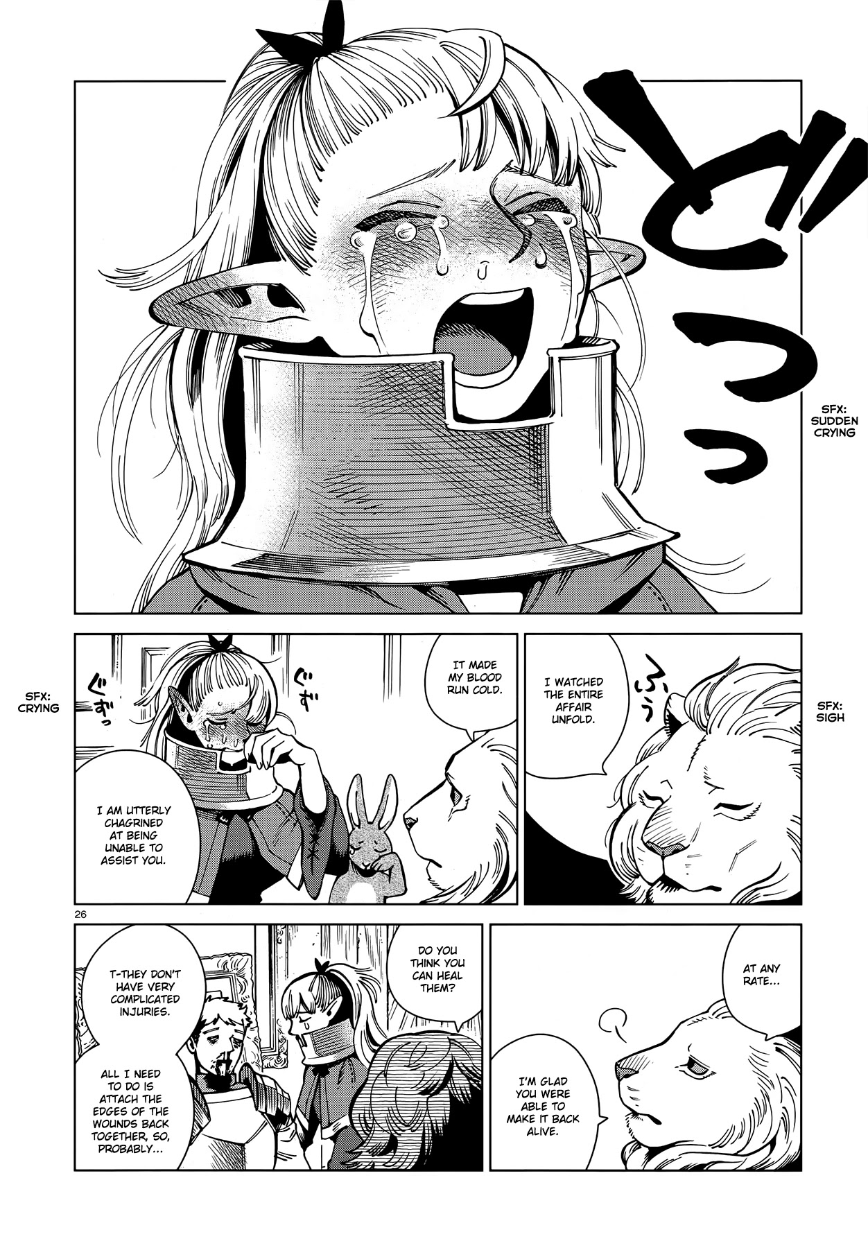Dungeon Meshi Chapter 65 page 26 - Chapter 65: Rabbit, Part II
