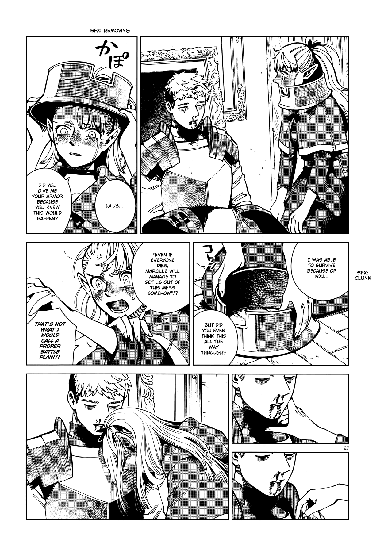 Dungeon Meshi Chapter 65 page 27 - Chapter 65: Rabbit, Part II