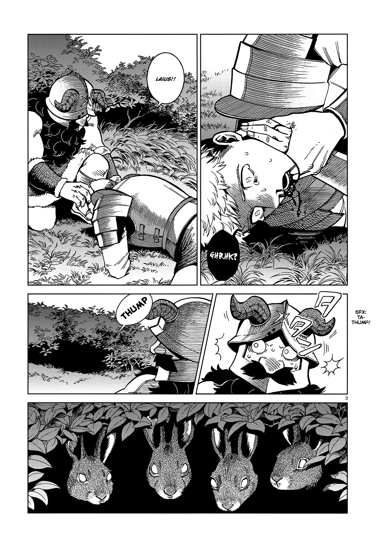 Dungeon Meshi Chapter 65 page 3 - Chapter 65: Rabbit, Part II