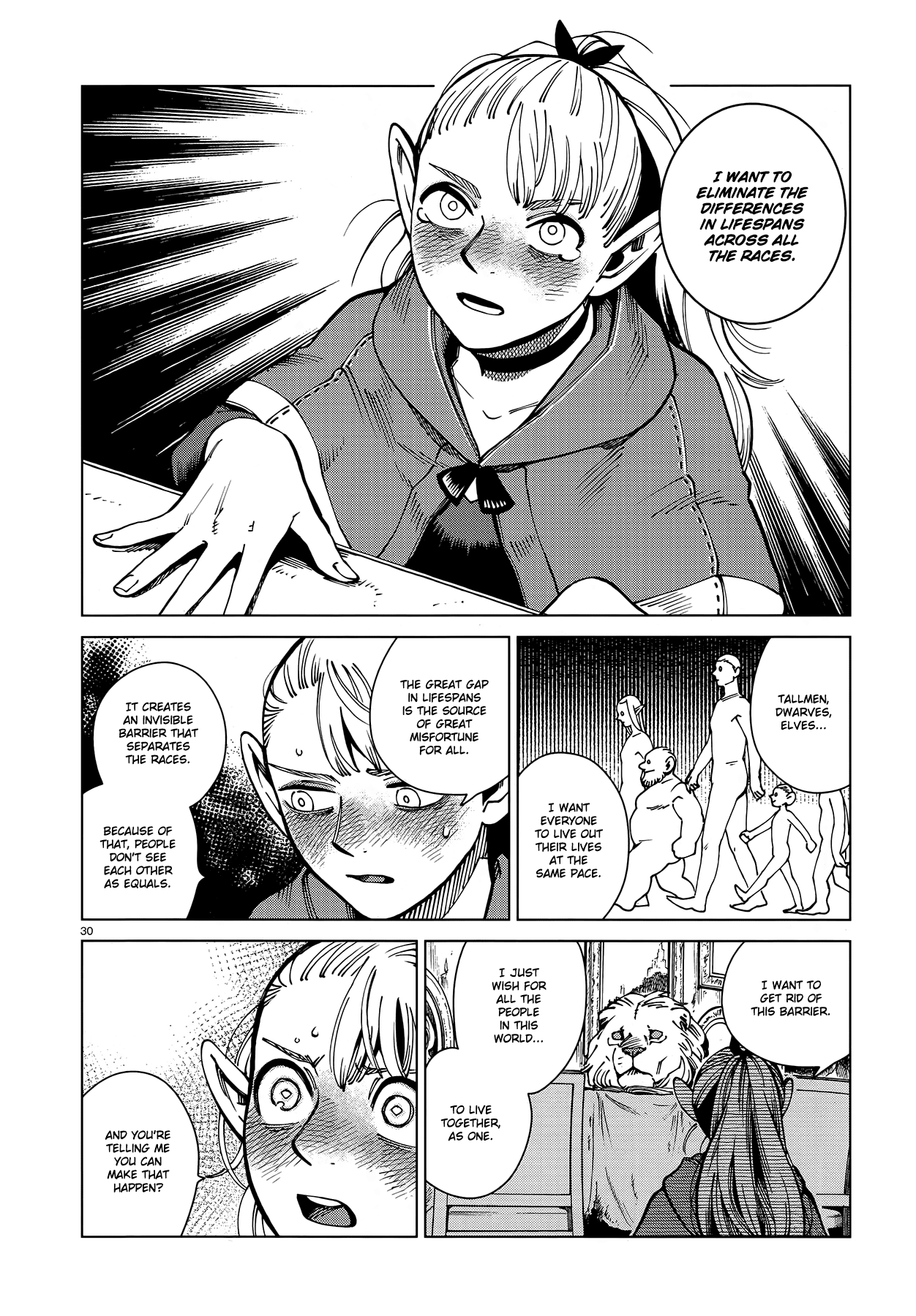 Dungeon Meshi Chapter 65 page 30 - Chapter 65: Rabbit, Part II