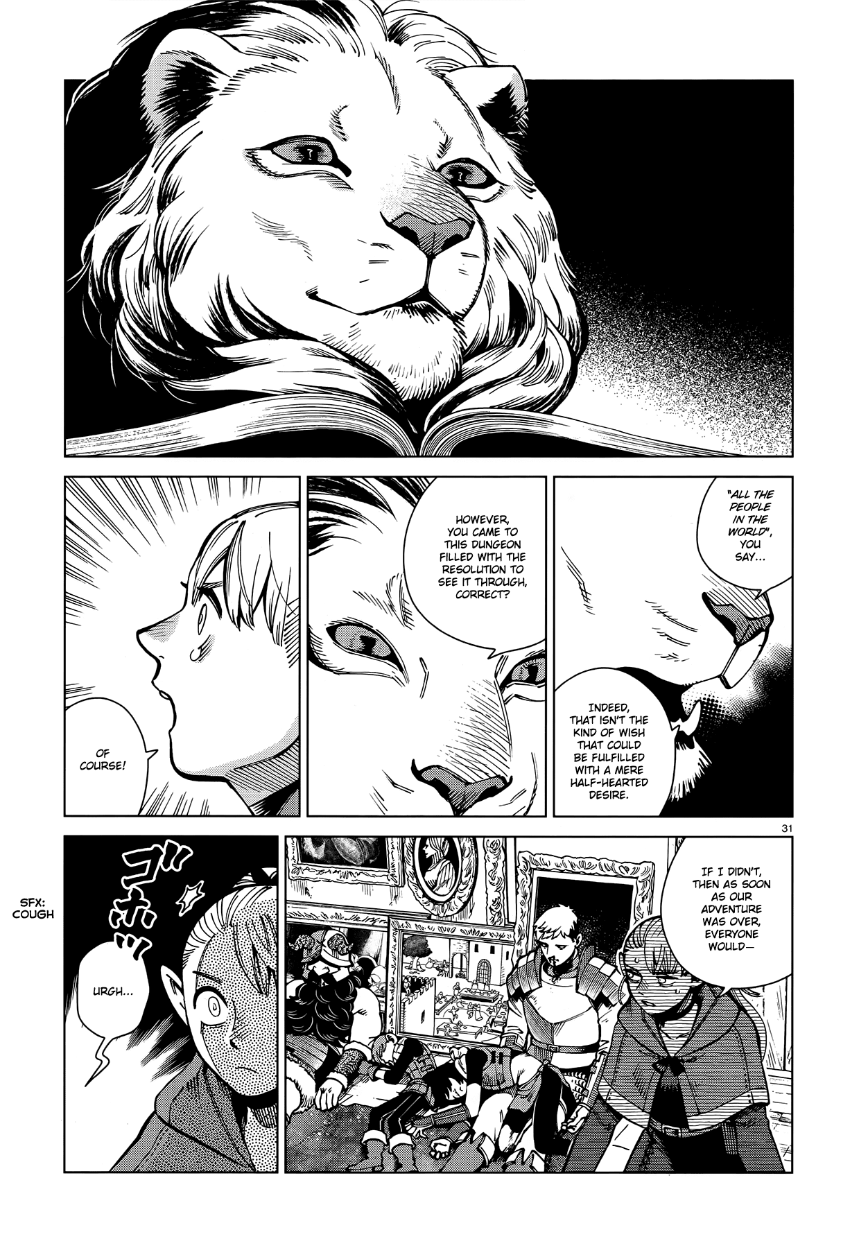 Dungeon Meshi Chapter 65 page 31 - Chapter 65: Rabbit, Part II