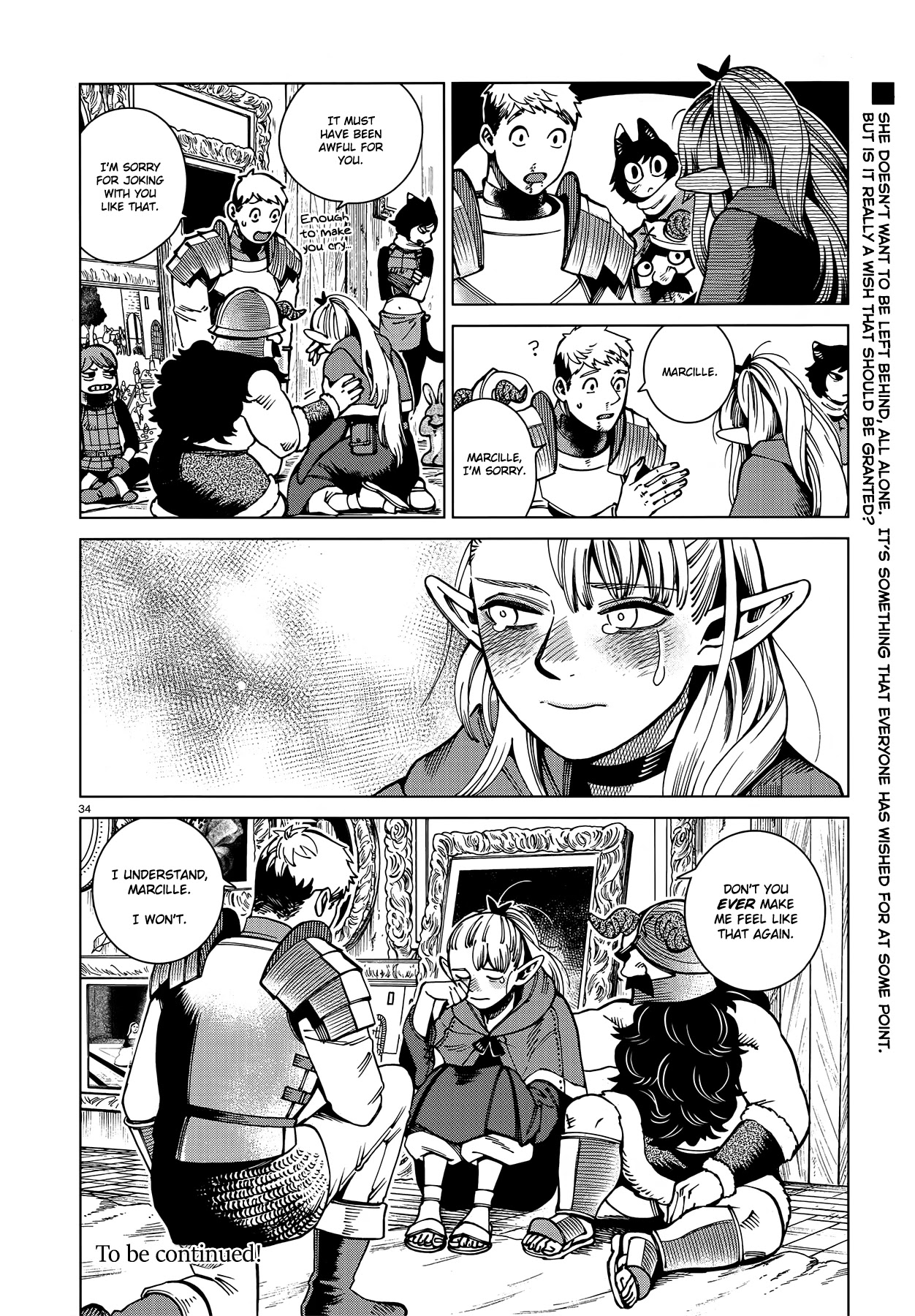Dungeon Meshi Chapter 65 page 34 - Chapter 65: Rabbit, Part II