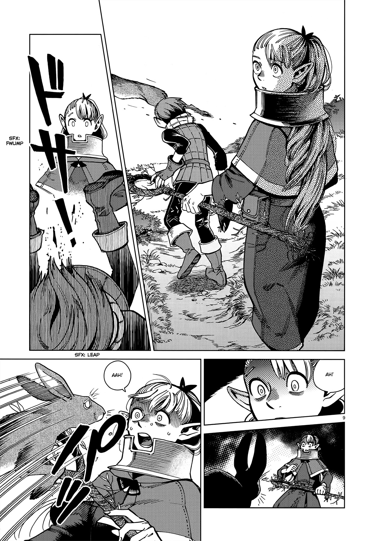 Dungeon Meshi Chapter 65 page 9 - Chapter 65: Rabbit, Part II