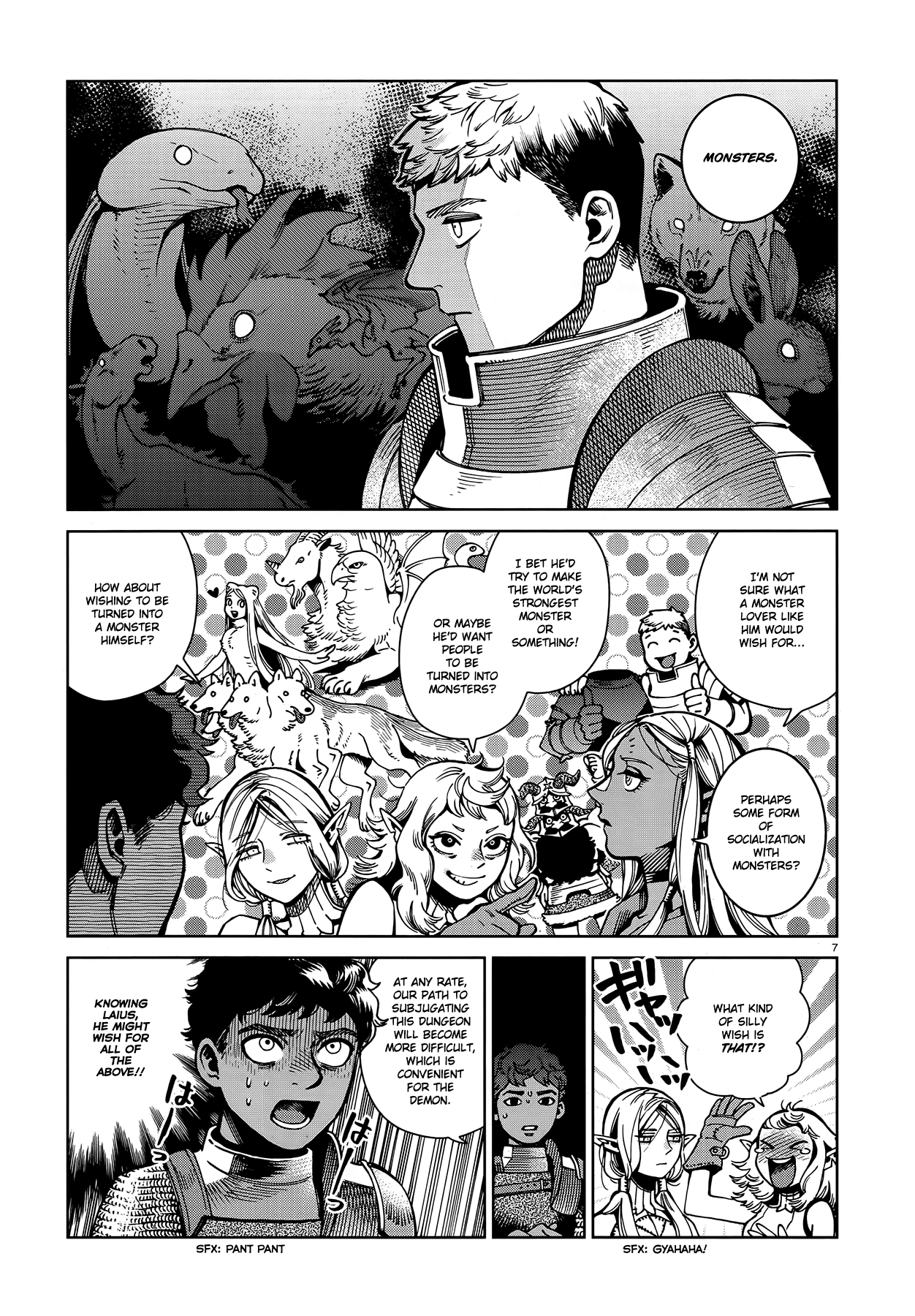 Dungeon Meshi Chapter 66 page 7 - Chapter 66: Curry