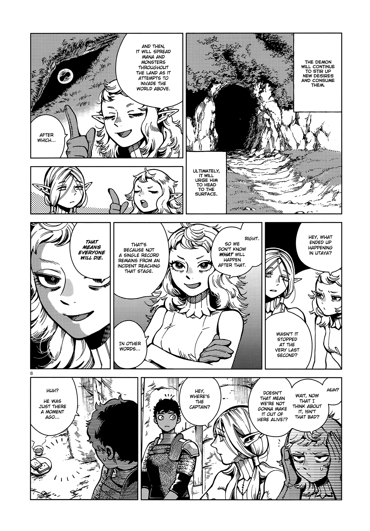Dungeon Meshi Chapter 66 page 8 - Chapter 66: Curry