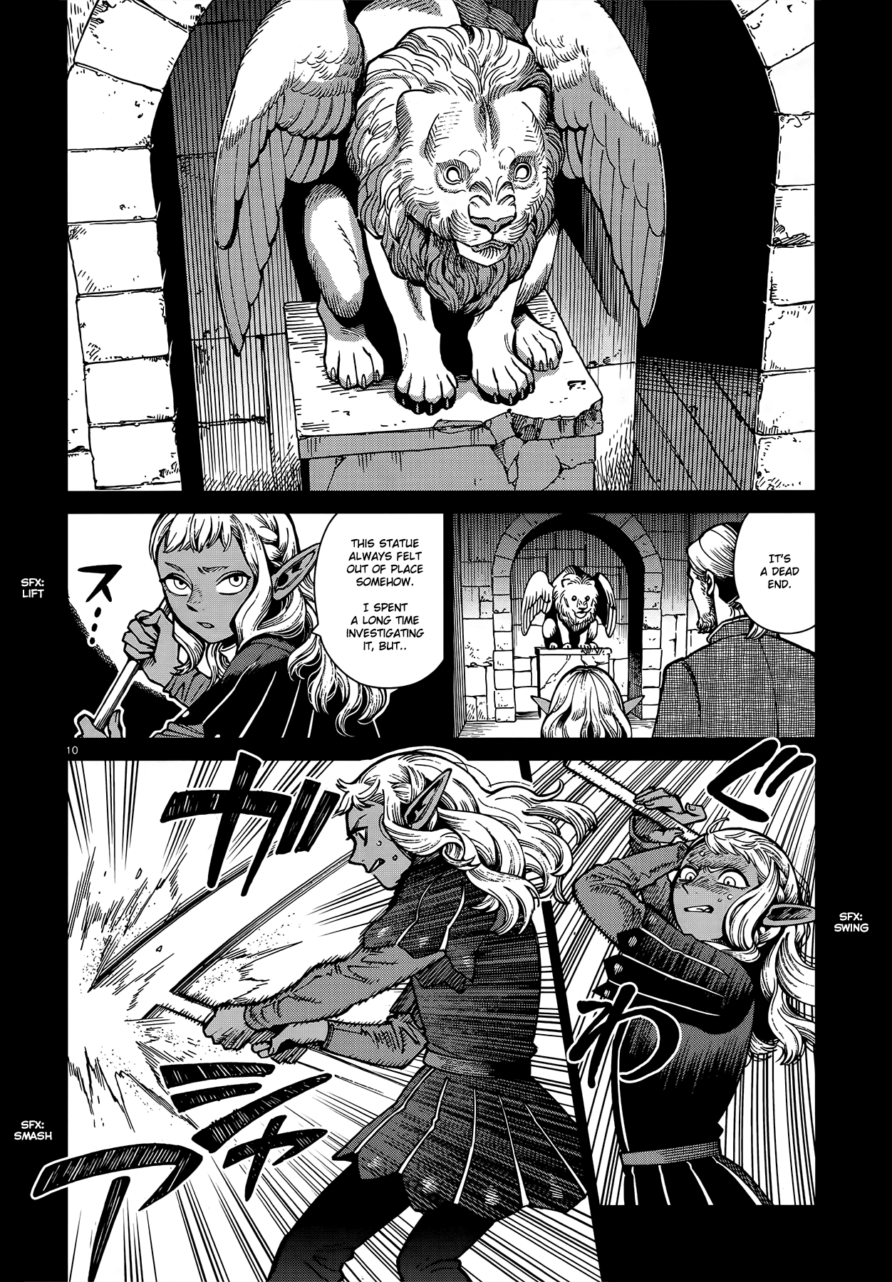 Dungeon Meshi Chapter 68 page 10 - Chapter 68: Thistle