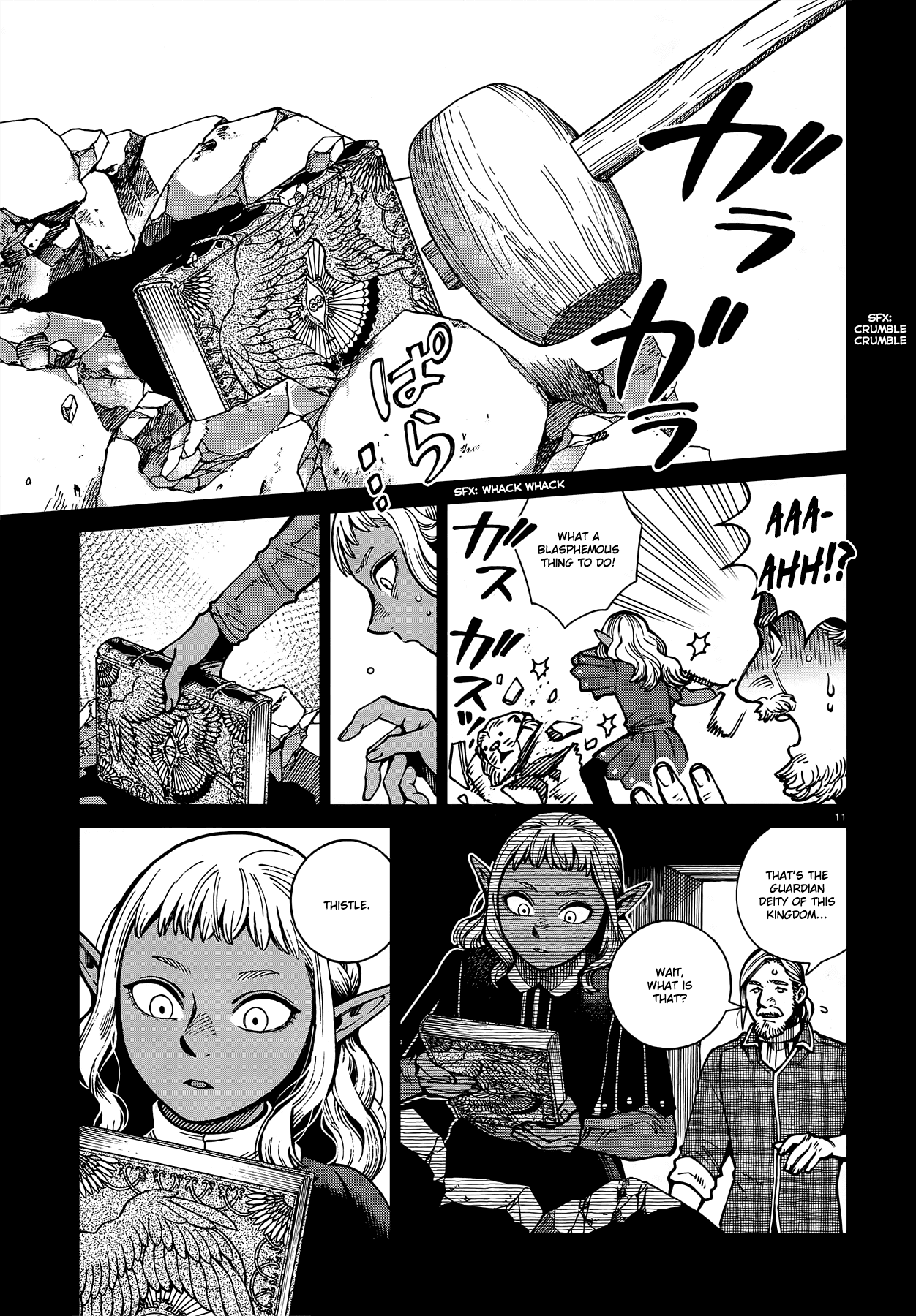 Dungeon Meshi Chapter 68 page 11 - Chapter 68: Thistle