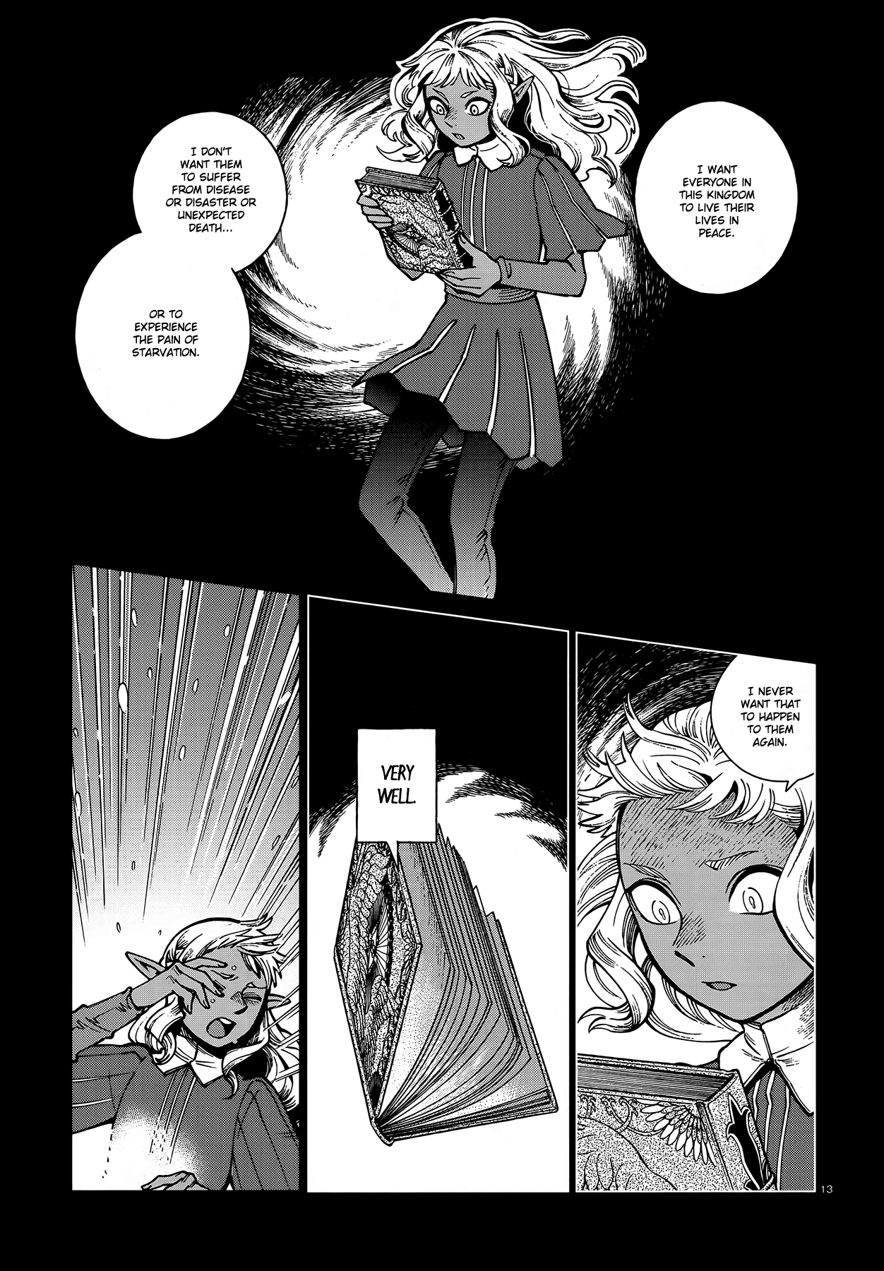 Dungeon Meshi Chapter 68 page 13 - Chapter 68: Thistle