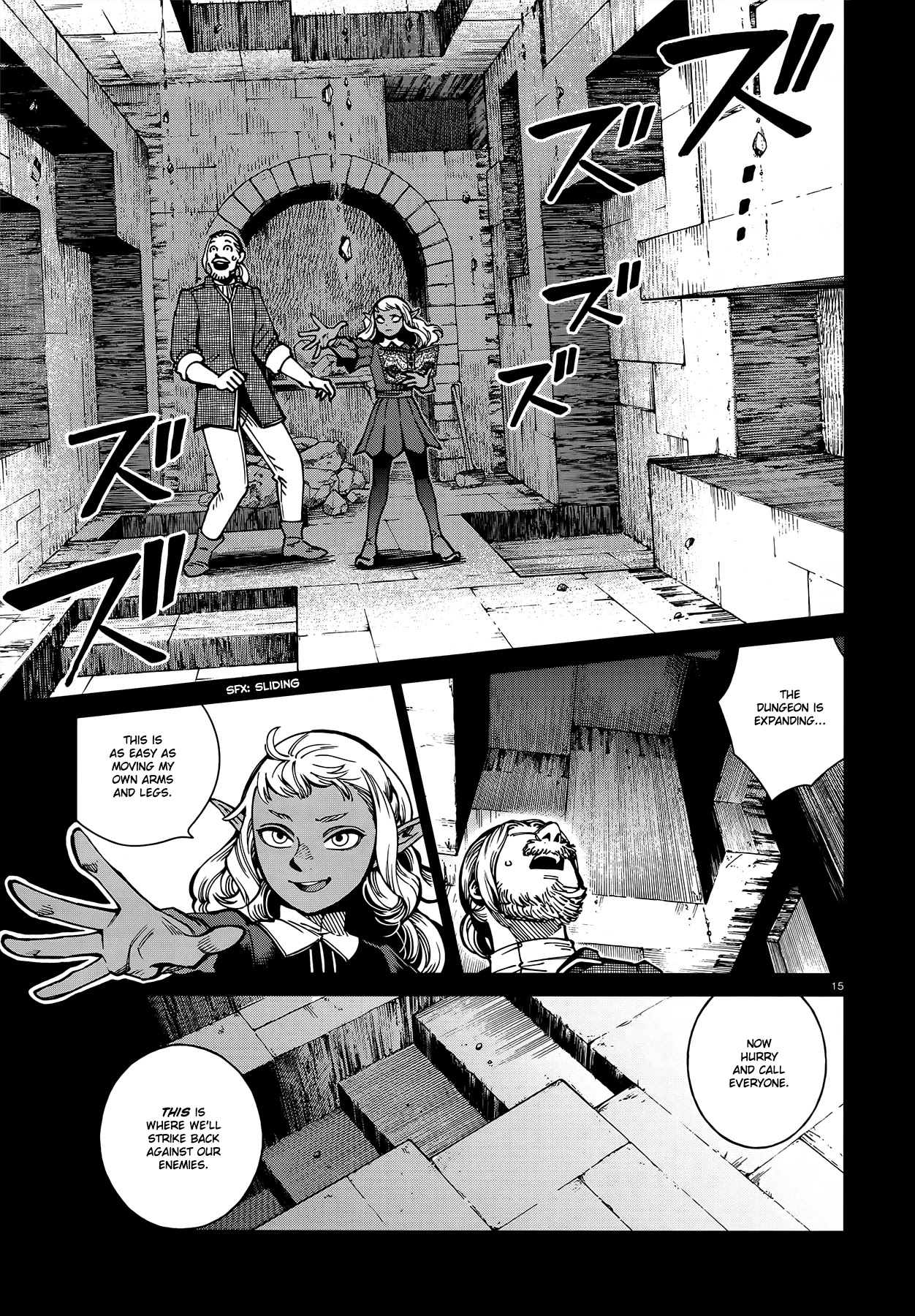 Dungeon Meshi Chapter 68 page 15 - Chapter 68: Thistle