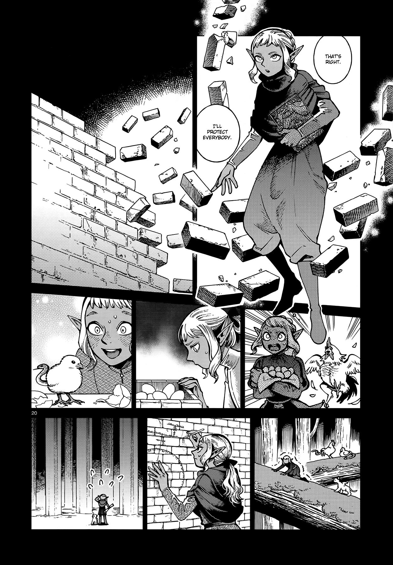 Dungeon Meshi Chapter 68 page 20 - Chapter 68: Thistle