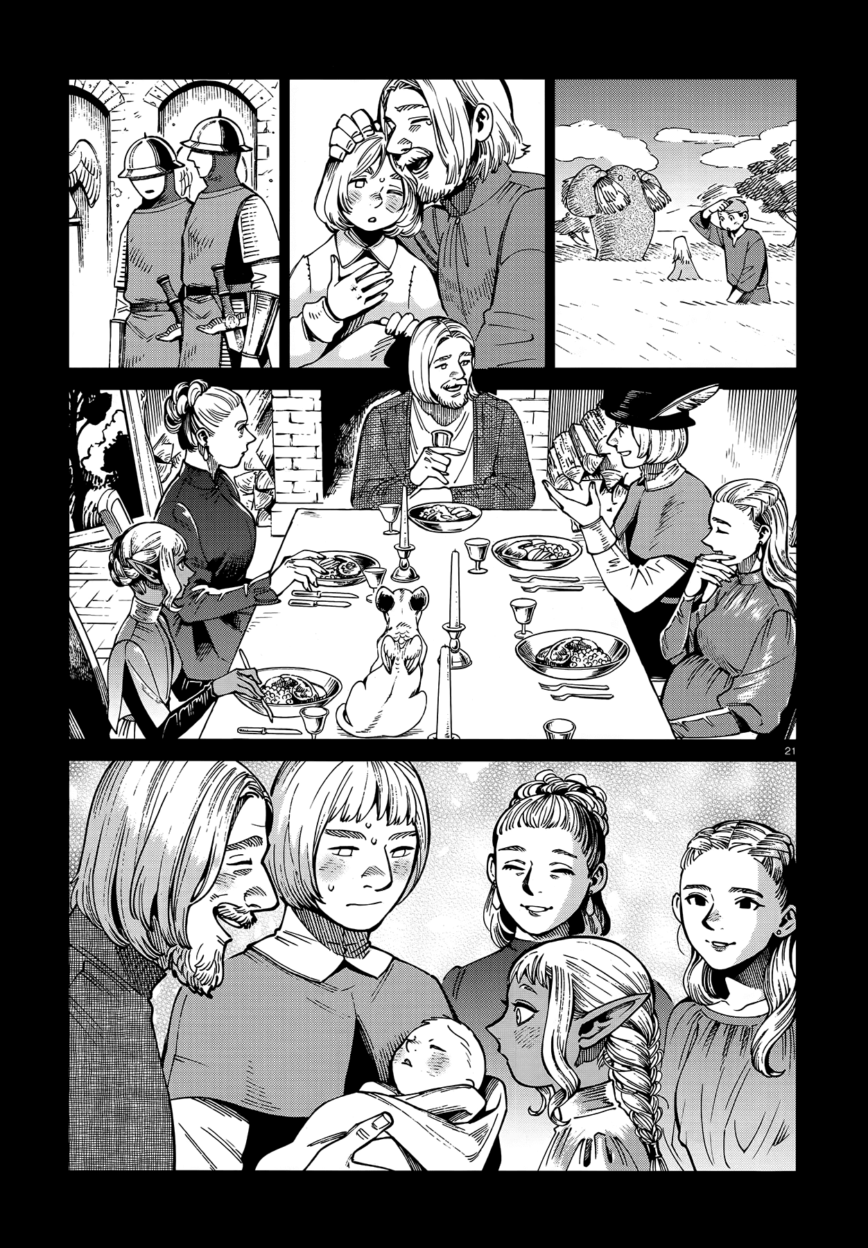 Dungeon Meshi Chapter 68 page 21 - Chapter 68: Thistle