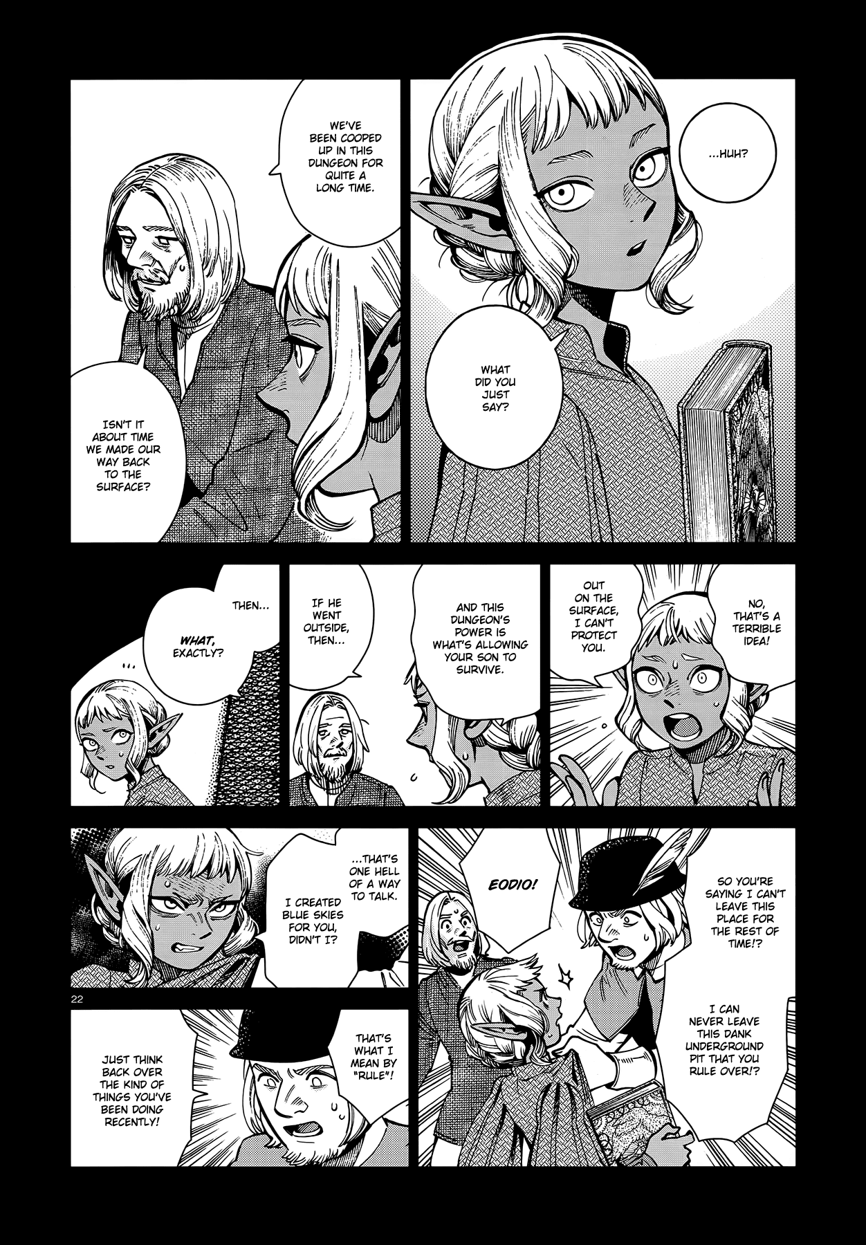 Dungeon Meshi Chapter 68 page 22 - Chapter 68: Thistle