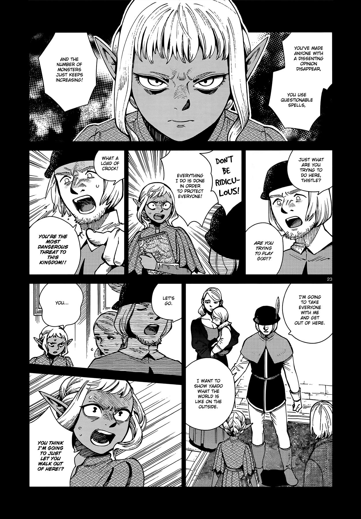 Dungeon Meshi Chapter 68 page 23 - Chapter 68: Thistle