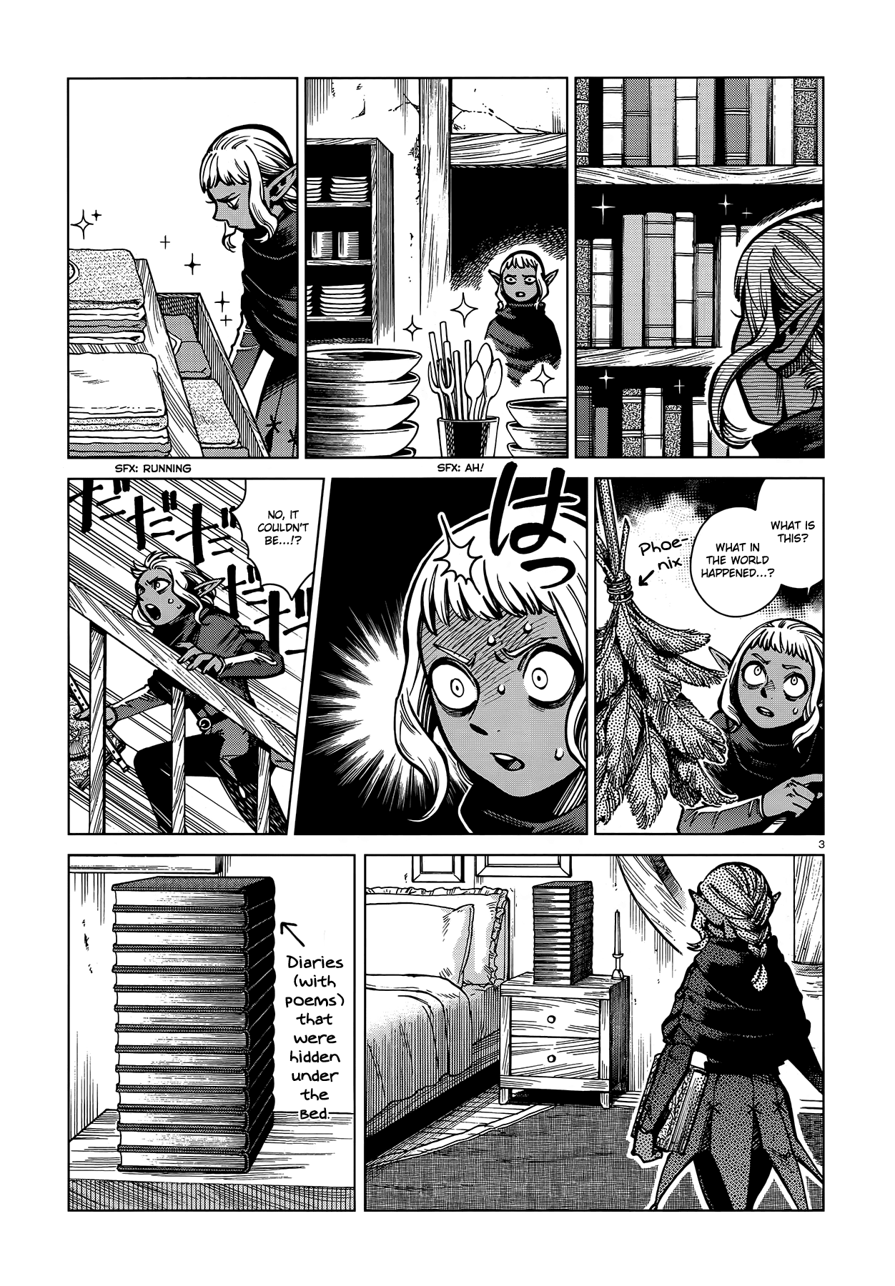 Dungeon Meshi Chapter 68 page 3 - Chapter 68: Thistle