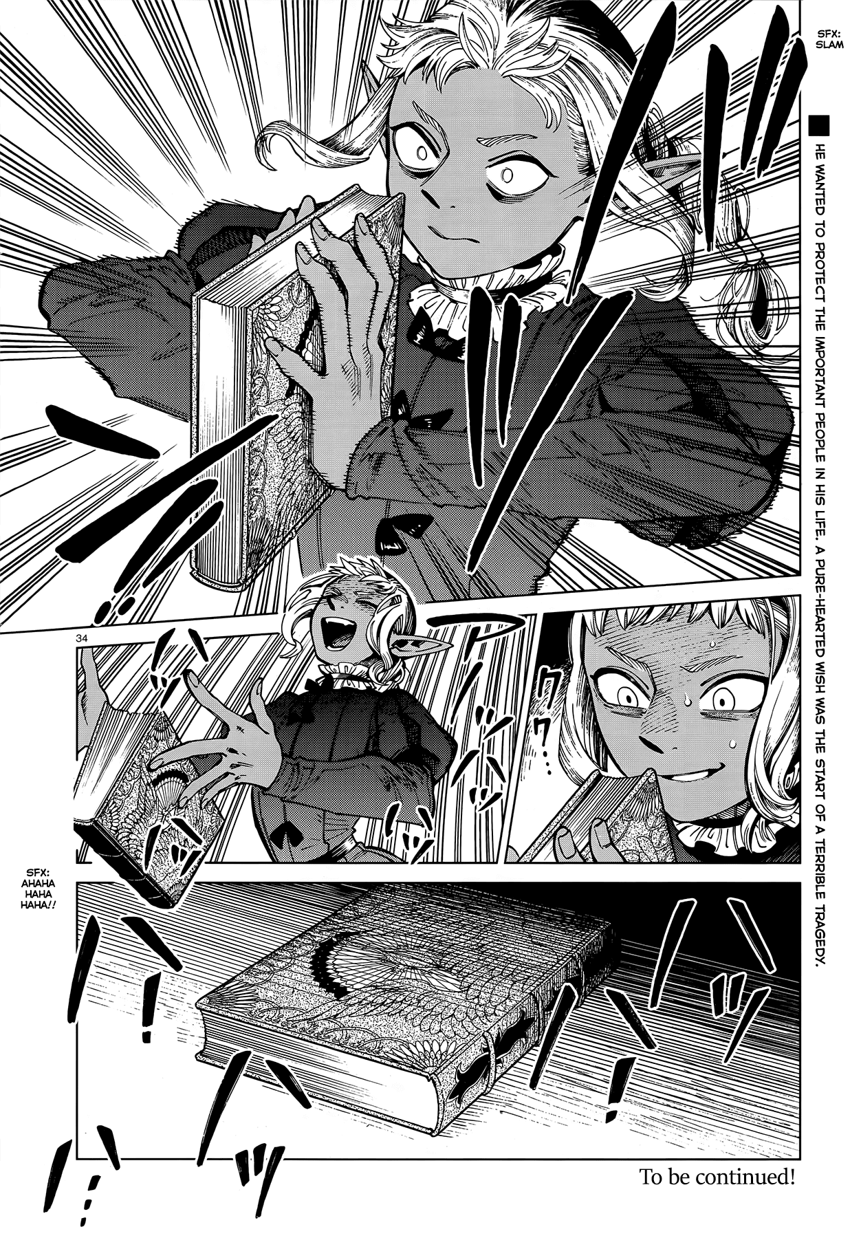 Dungeon Meshi Chapter 68 page 34 - Chapter 68: Thistle