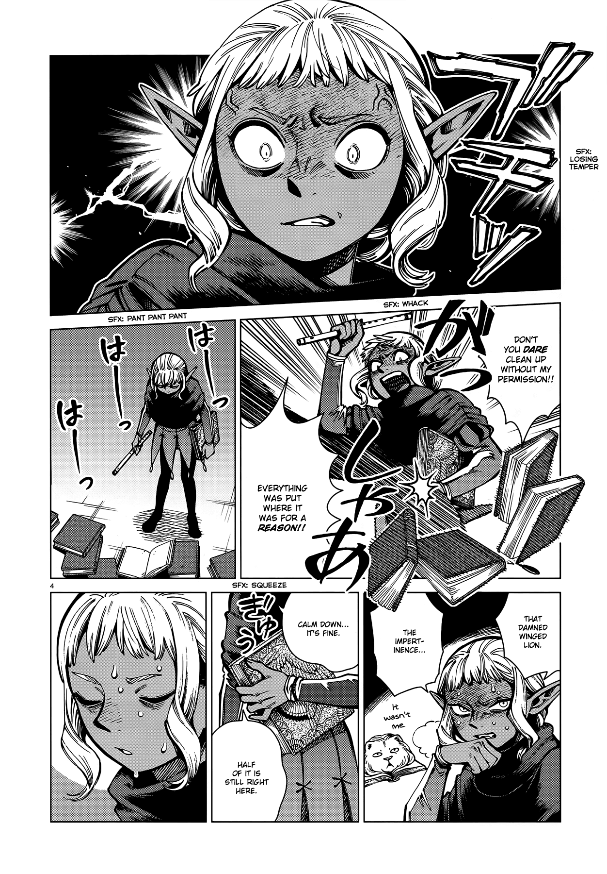 Dungeon Meshi Chapter 68 page 4 - Chapter 68: Thistle
