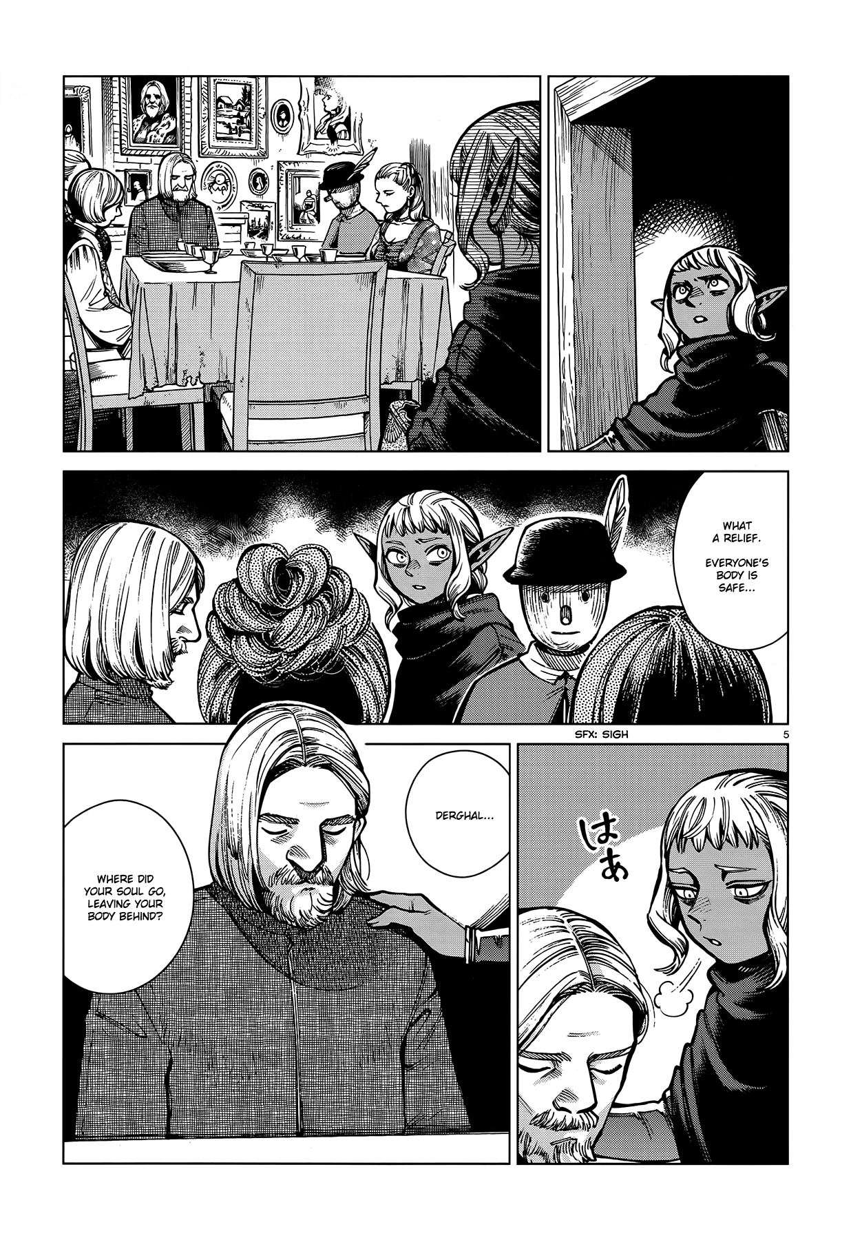 Dungeon Meshi Chapter 68 page 5 - Chapter 68: Thistle