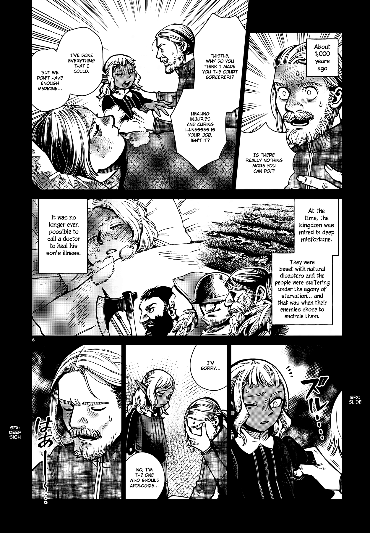 Dungeon Meshi Chapter 68 page 6 - Chapter 68: Thistle
