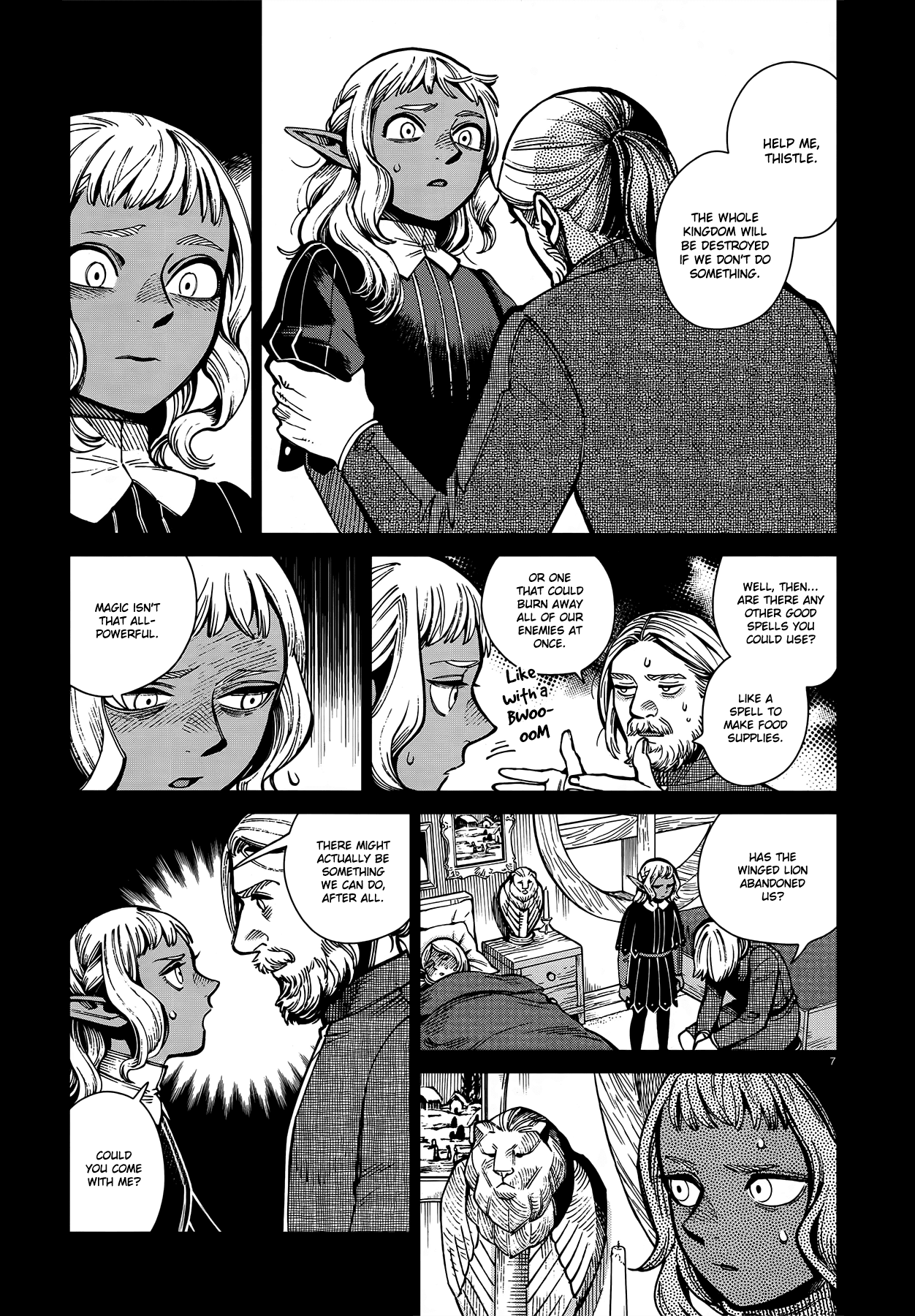 Dungeon Meshi Chapter 68 page 7 - Chapter 68: Thistle