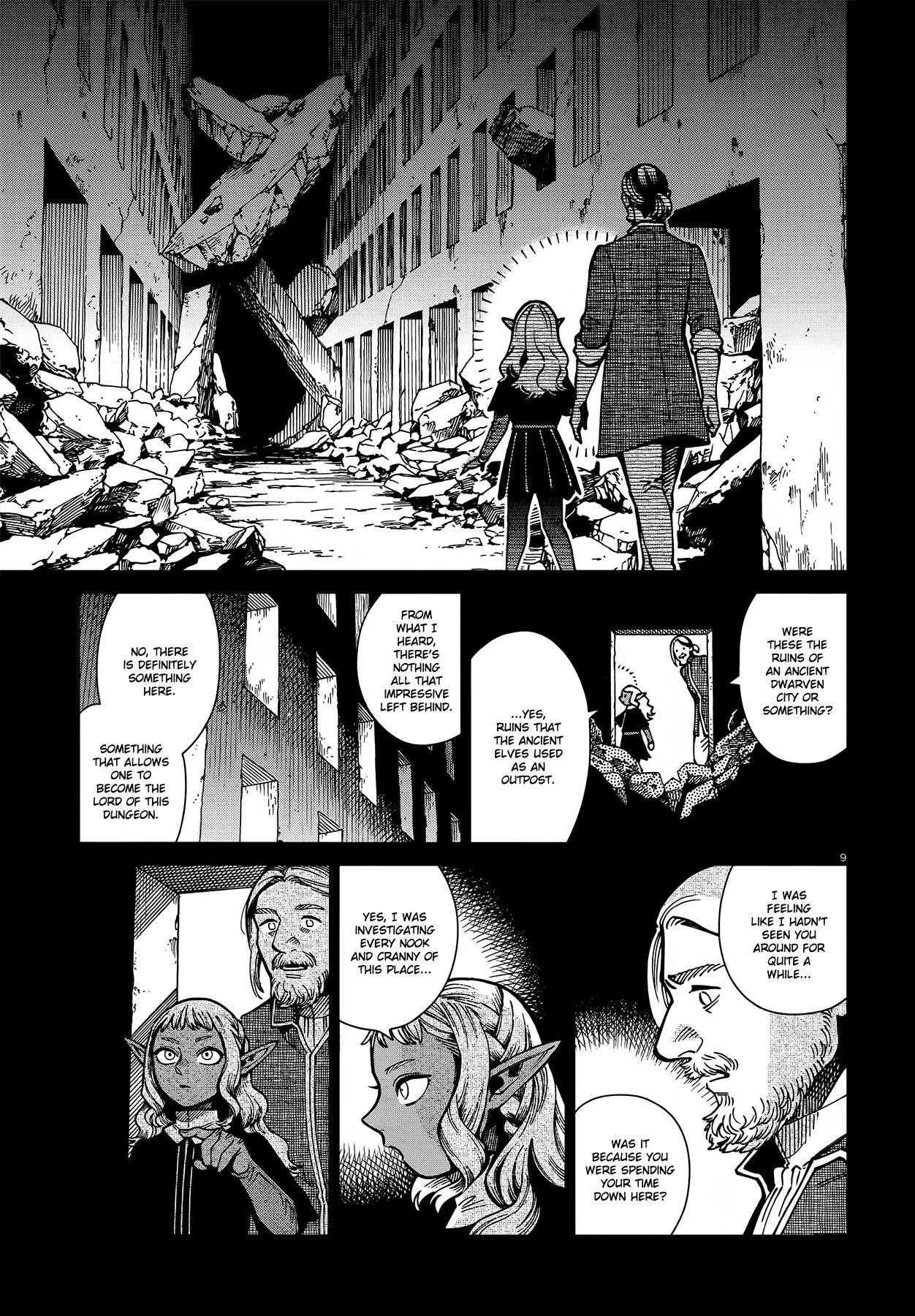 Dungeon Meshi Chapter 68 page 9 - Chapter 68: Thistle