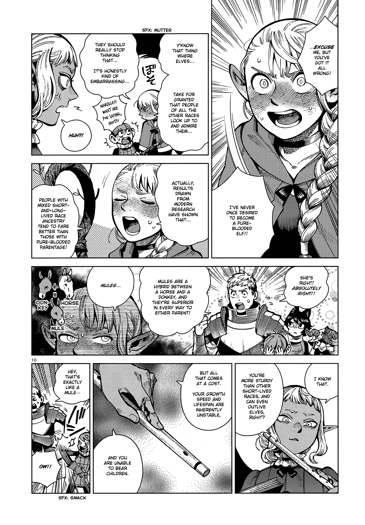 Dungeon Meshi Chapter 69 page 10 - Chapter 69: Thistle II