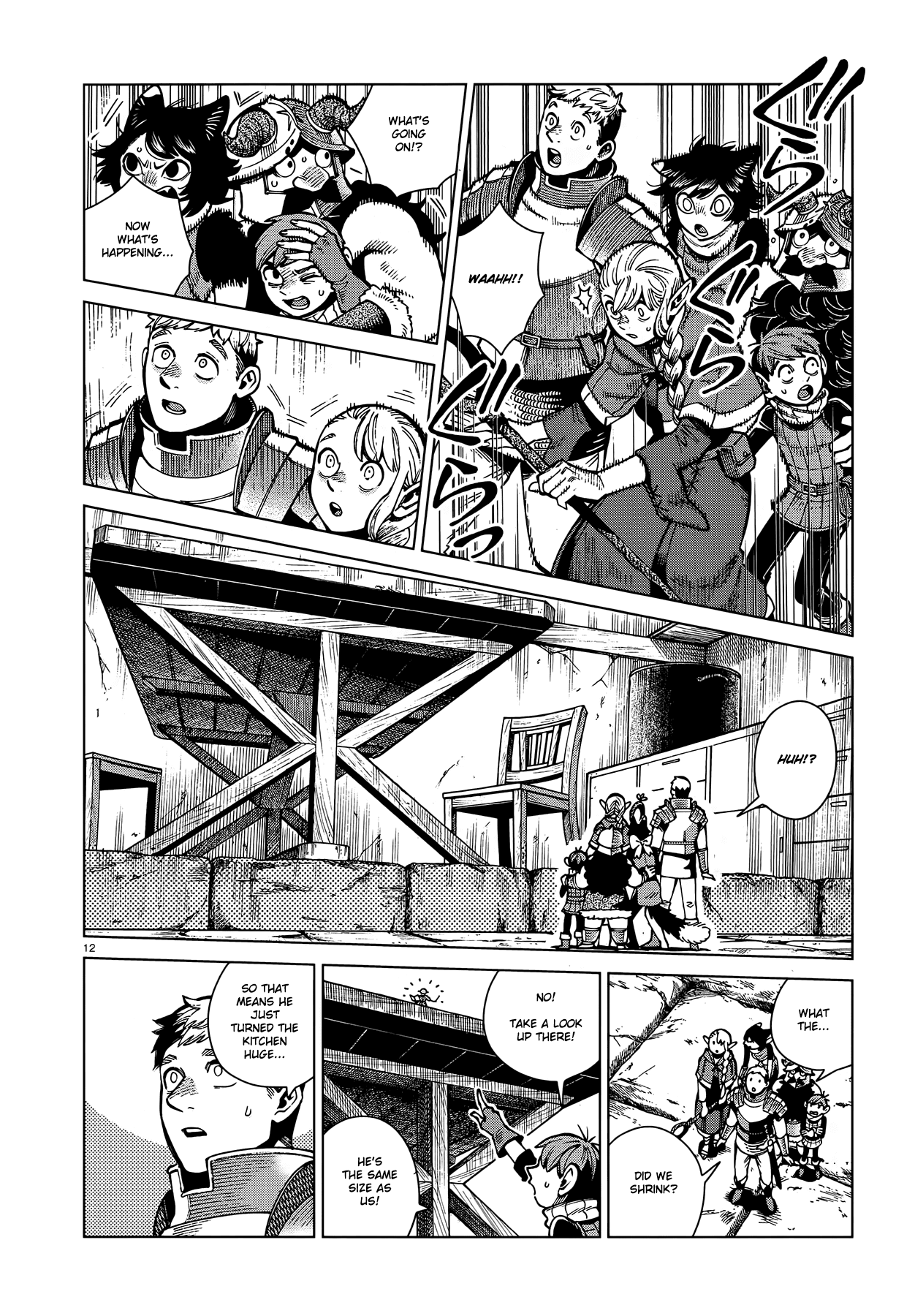 Dungeon Meshi Chapter 69 page 12 - Chapter 69: Thistle II