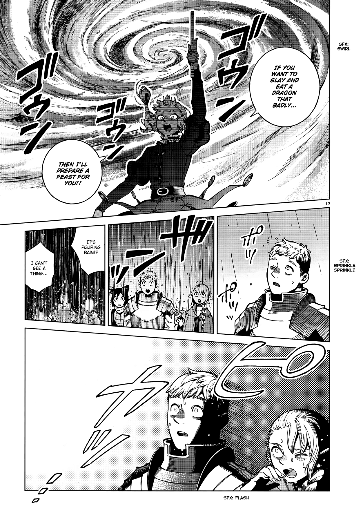 Dungeon Meshi Chapter 69 page 13 - Chapter 69: Thistle II