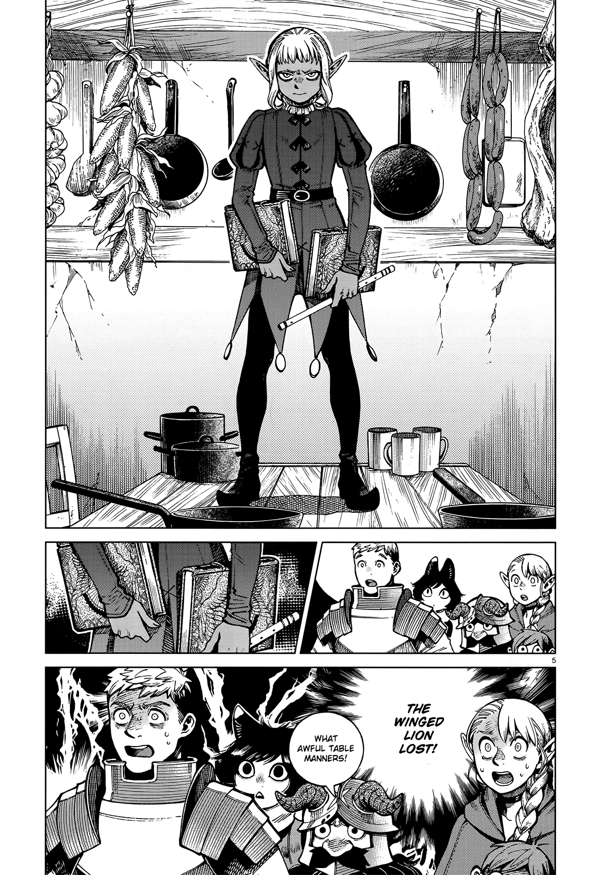 Dungeon Meshi Chapter 69 page 5 - Chapter 69: Thistle II