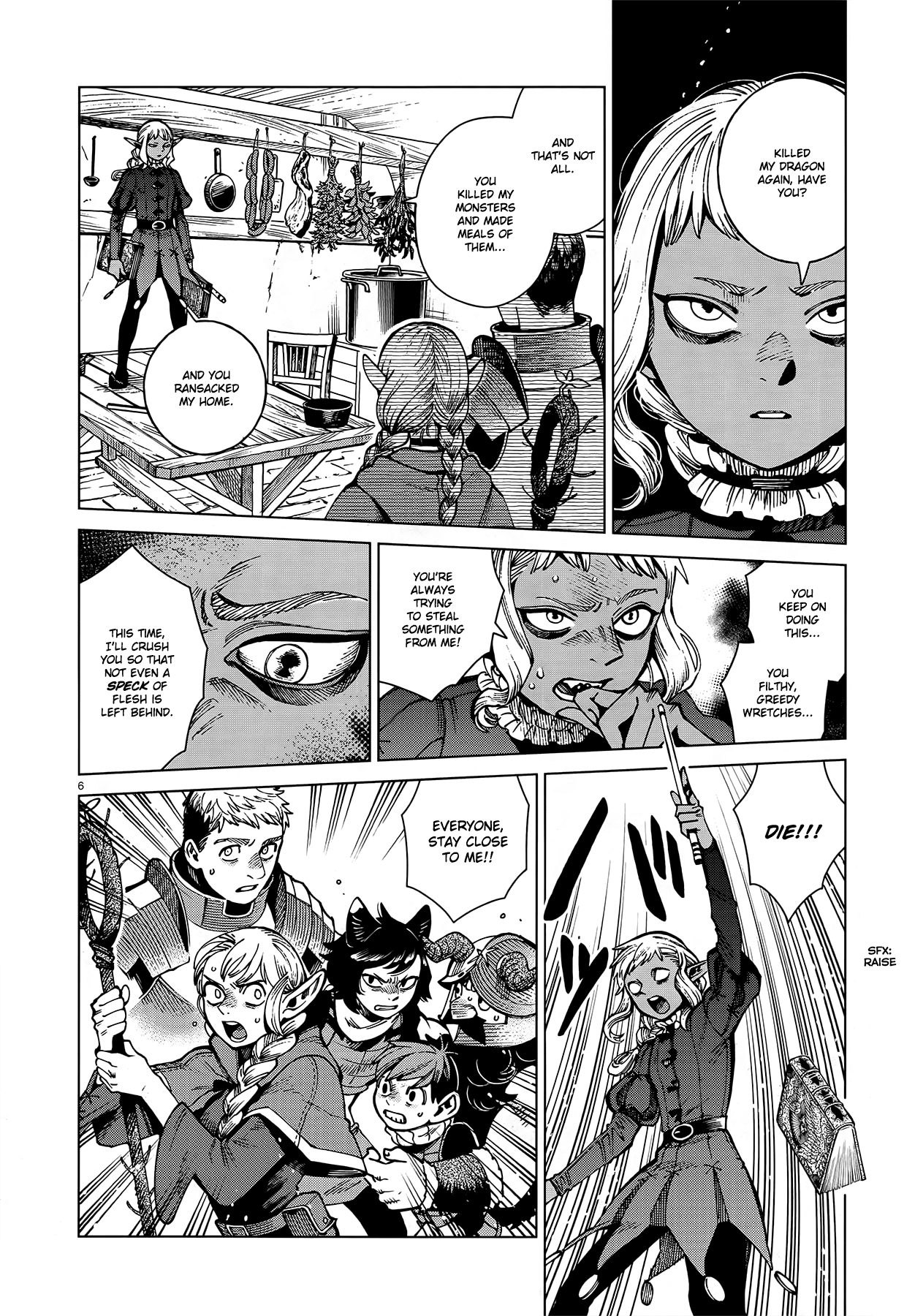 Dungeon Meshi Chapter 69 page 6 - Chapter 69: Thistle II