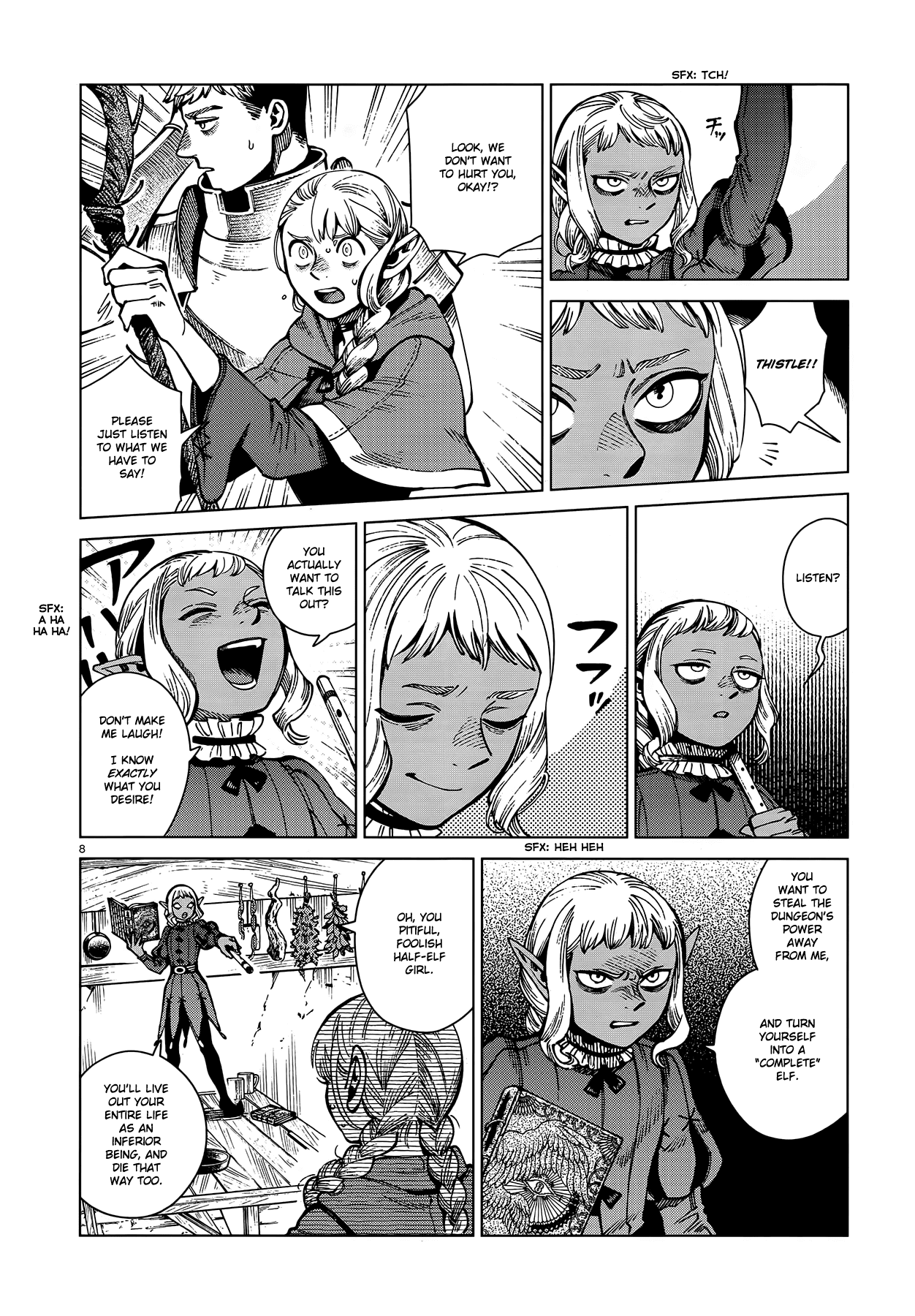 Dungeon Meshi Chapter 69 page 8 - Chapter 69: Thistle II