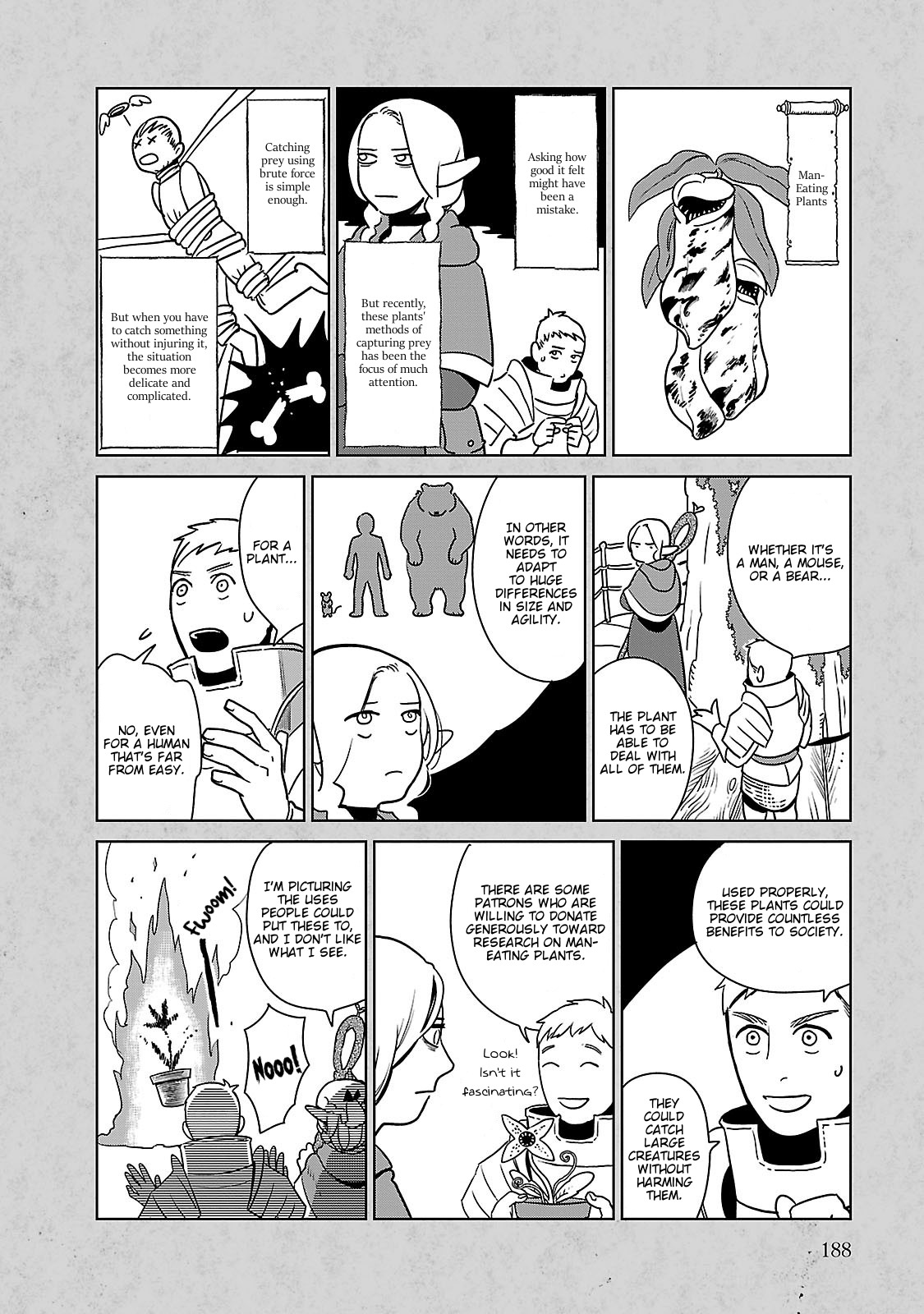 Dungeon Meshi Chapter 7.6 page 3 - Chapter 7.6: Extra - Monster Tidbits