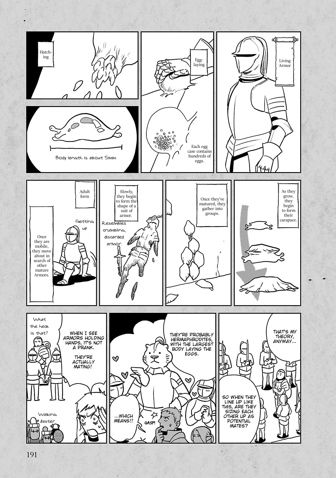Dungeon Meshi Chapter 7.6 page 6 - Chapter 7.6: Extra - Monster Tidbits