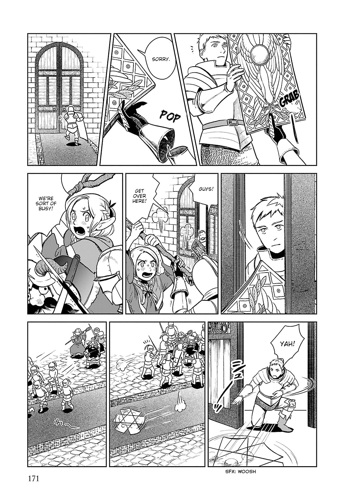 Dungeon Meshi Chapter 7 page 11 - Chapter 7: Living Armor (Part II)