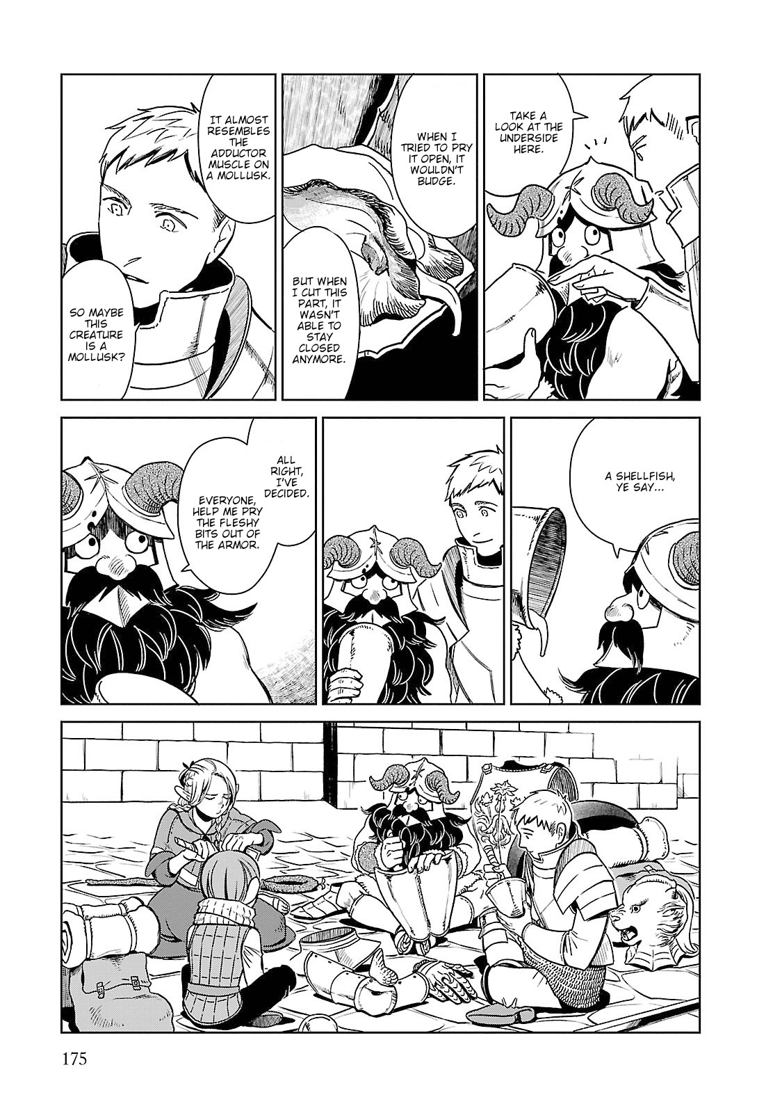 Dungeon Meshi Chapter 7 page 15 - Chapter 7: Living Armor (Part II)