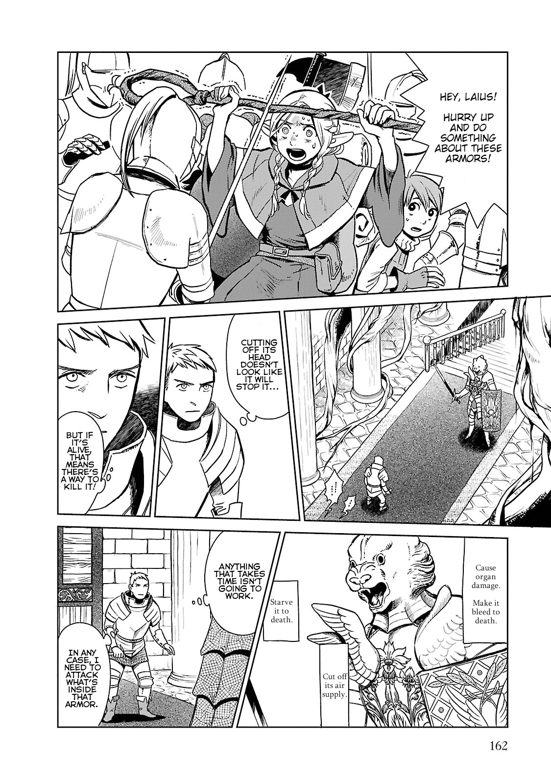 Dungeon Meshi Chapter 7 page 2 - Chapter 7: Living Armor (Part II)