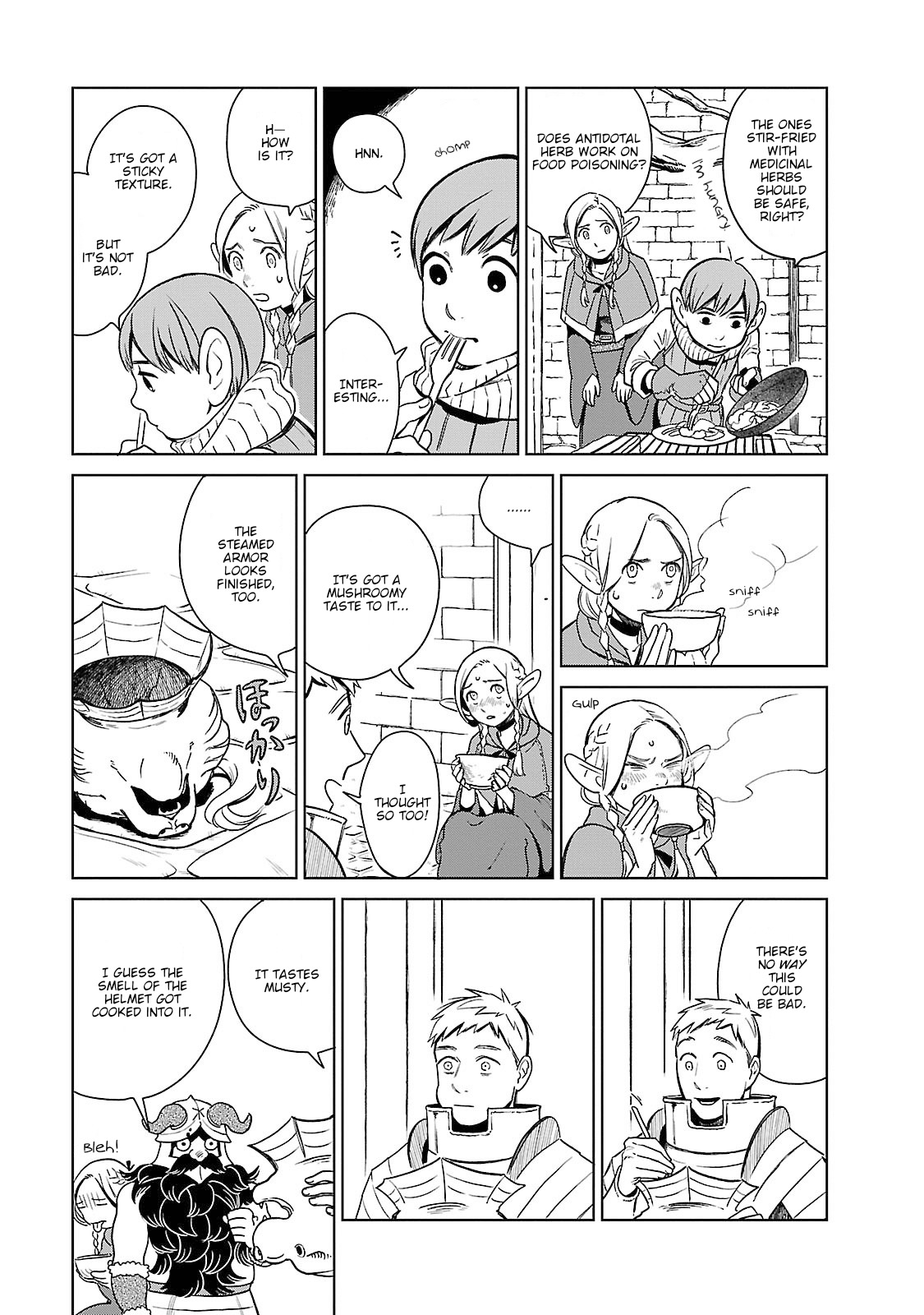Dungeon Meshi Chapter 7 page 21 - Chapter 7: Living Armor (Part II)