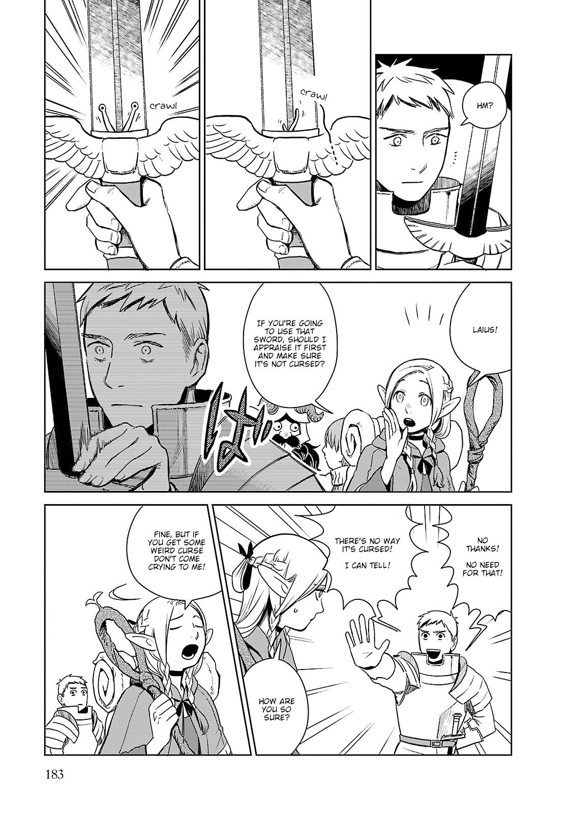 Dungeon Meshi Chapter 7 page 23 - Chapter 7: Living Armor (Part II)