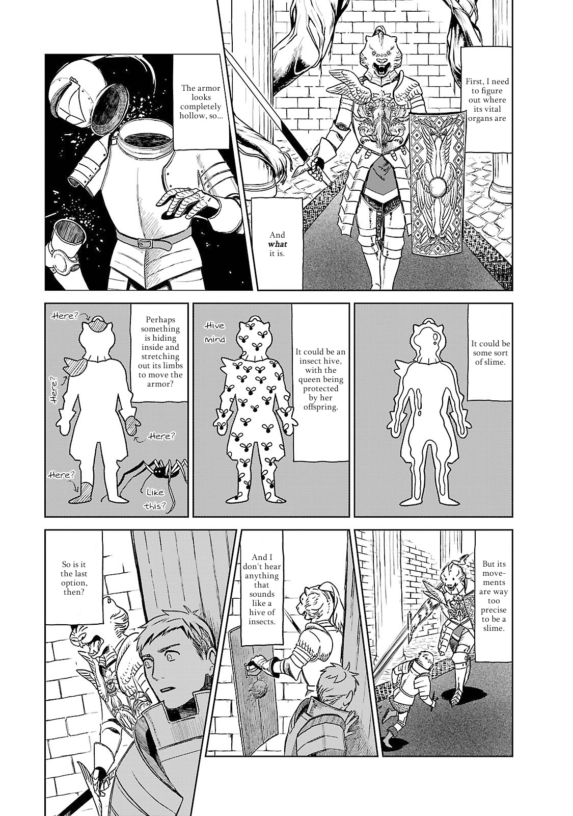 Dungeon Meshi Chapter 7 page 3 - Chapter 7: Living Armor (Part II)