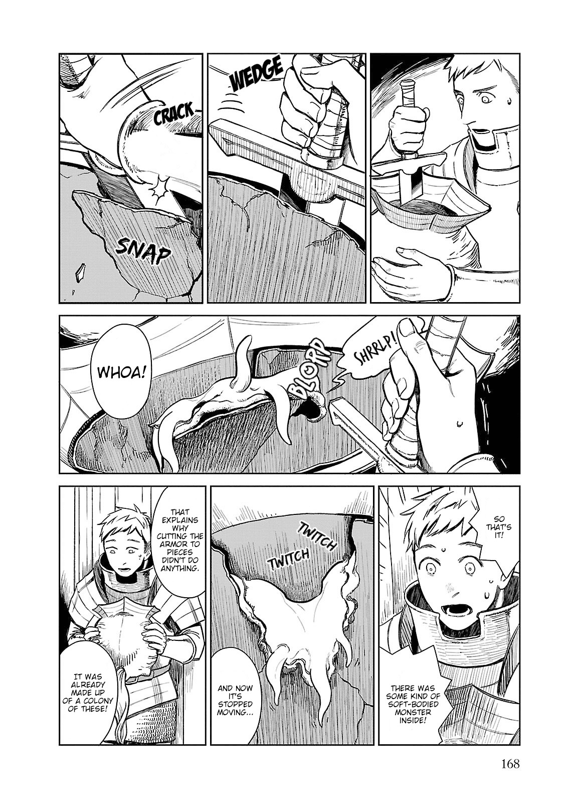 Dungeon Meshi Chapter 7 page 8 - Chapter 7: Living Armor (Part II)