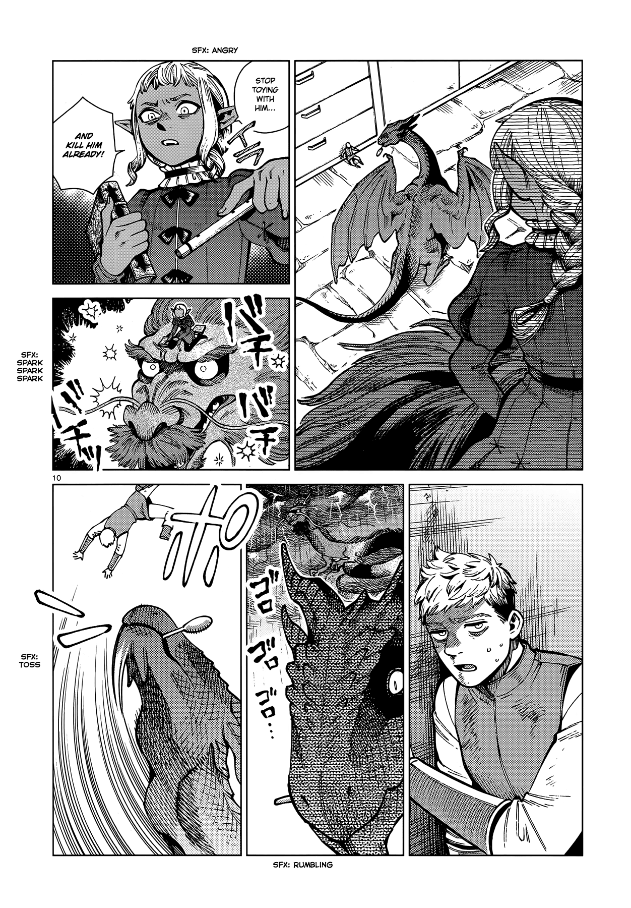 Dungeon Meshi Chapter 70 page 10 - Chapter 70: Thistle III