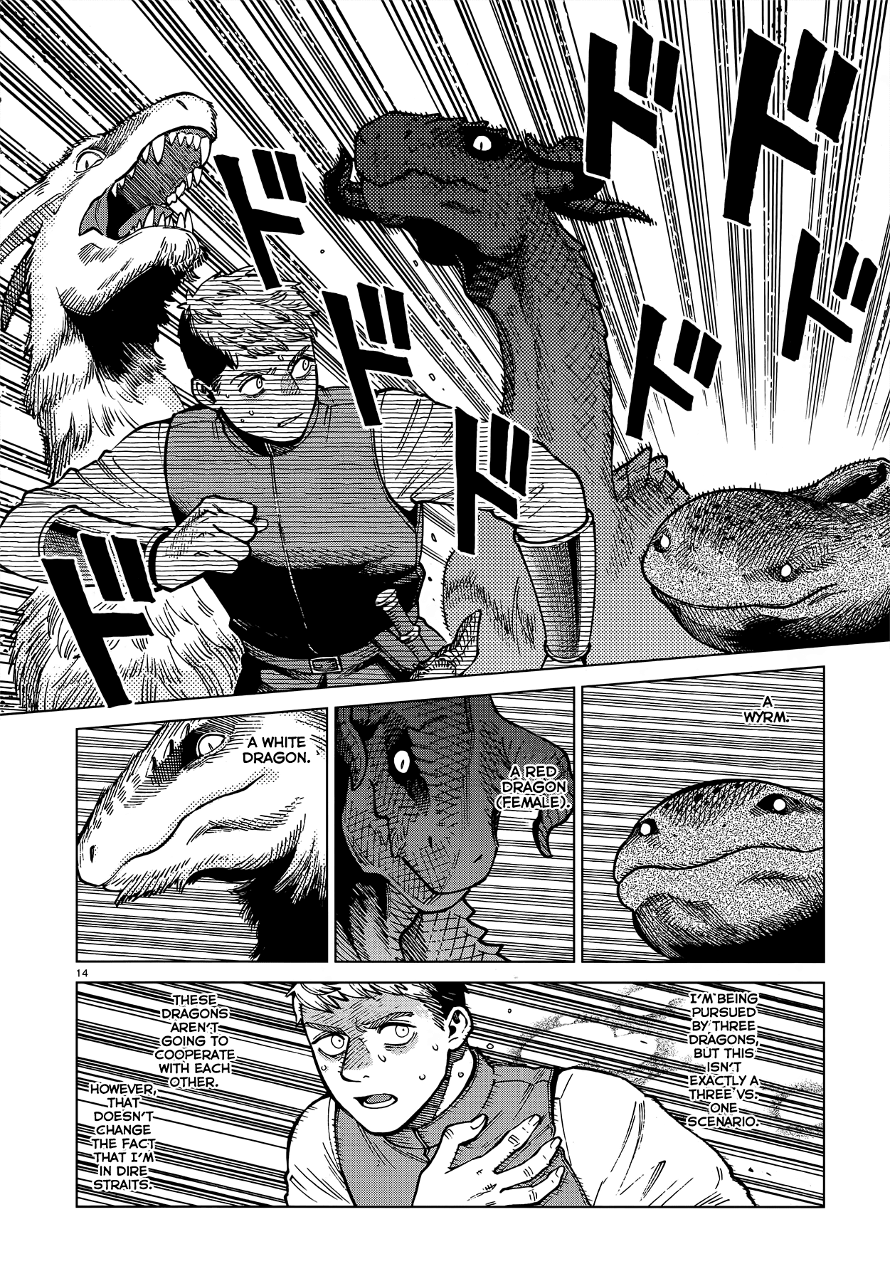 Dungeon Meshi Chapter 70 page 14 - Chapter 70: Thistle III