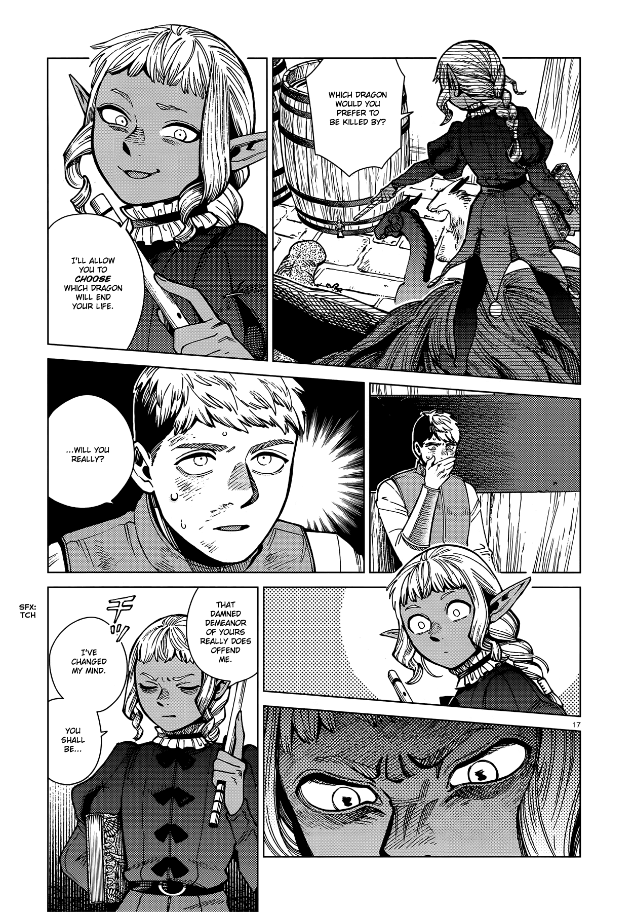 Dungeon Meshi Chapter 70 page 17 - Chapter 70: Thistle III