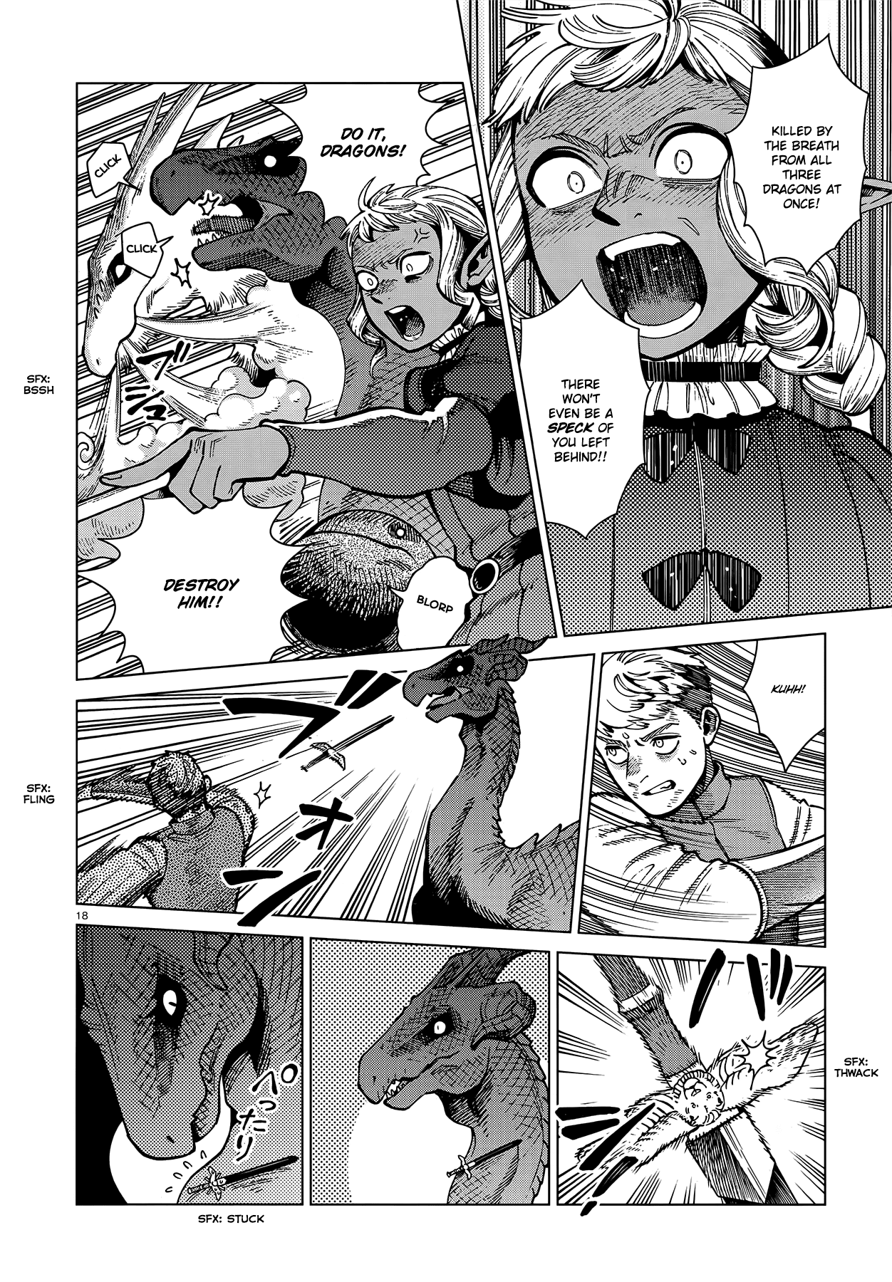 Dungeon Meshi Chapter 70 page 18 - Chapter 70: Thistle III