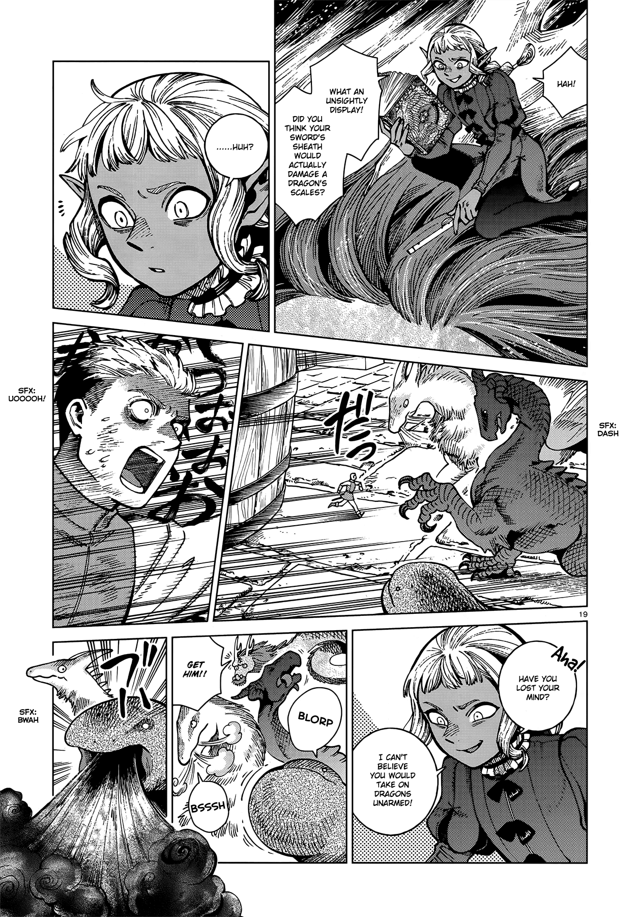 Dungeon Meshi Chapter 70 page 19 - Chapter 70: Thistle III