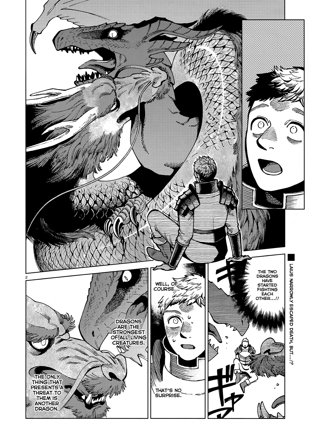 Dungeon Meshi Chapter 70 page 2 - Chapter 70: Thistle III