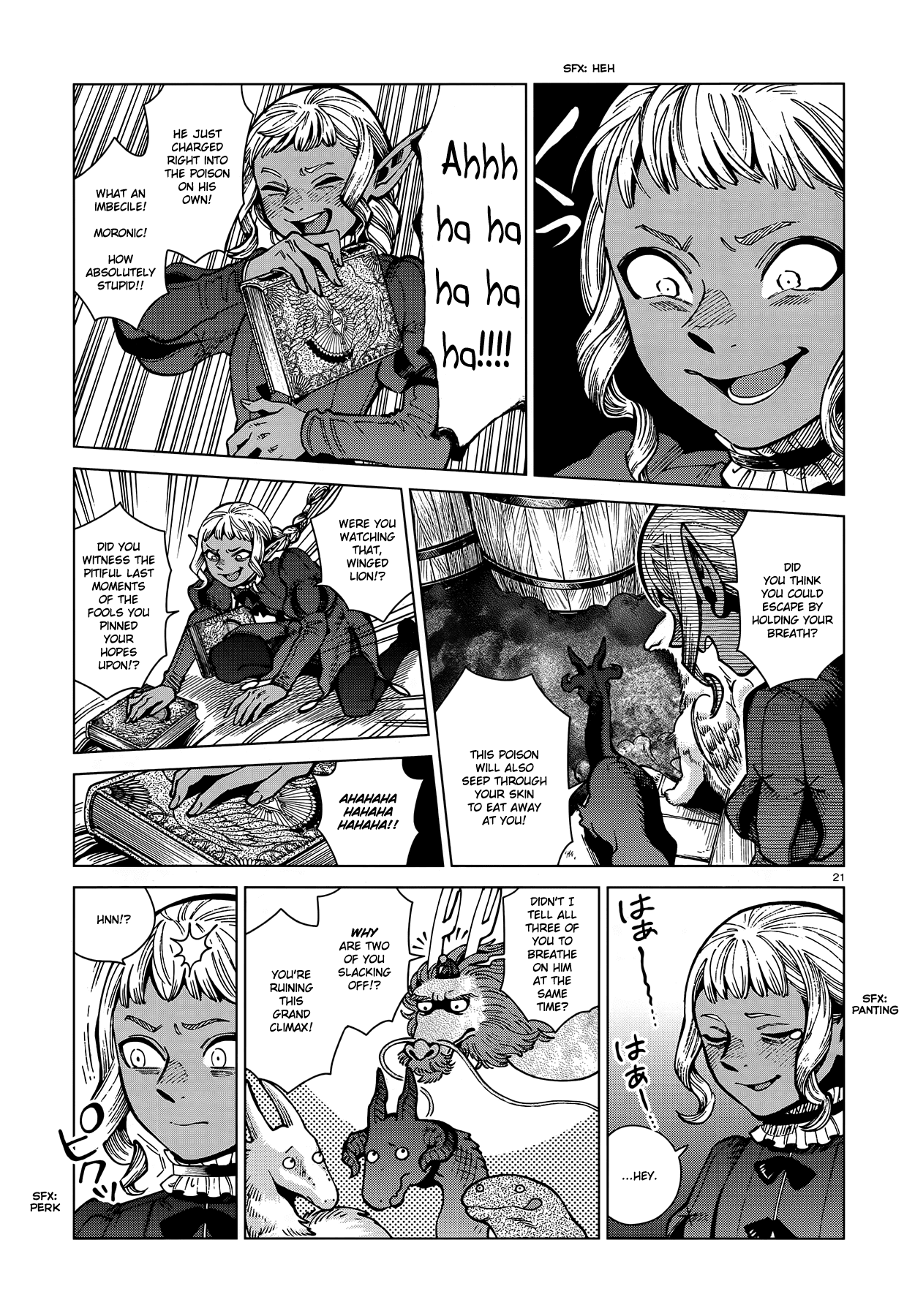 Dungeon Meshi Chapter 70 page 21 - Chapter 70: Thistle III