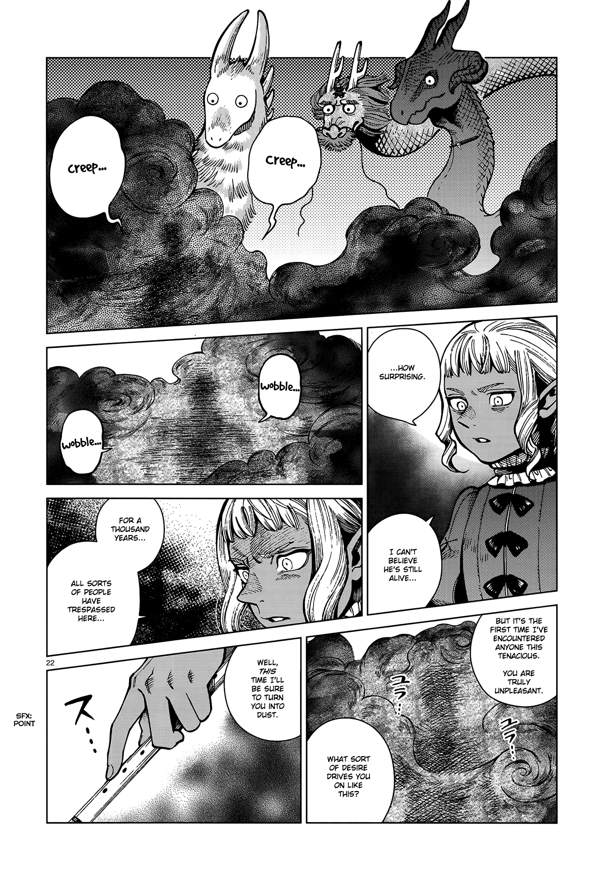 Dungeon Meshi Chapter 70 page 22 - Chapter 70: Thistle III