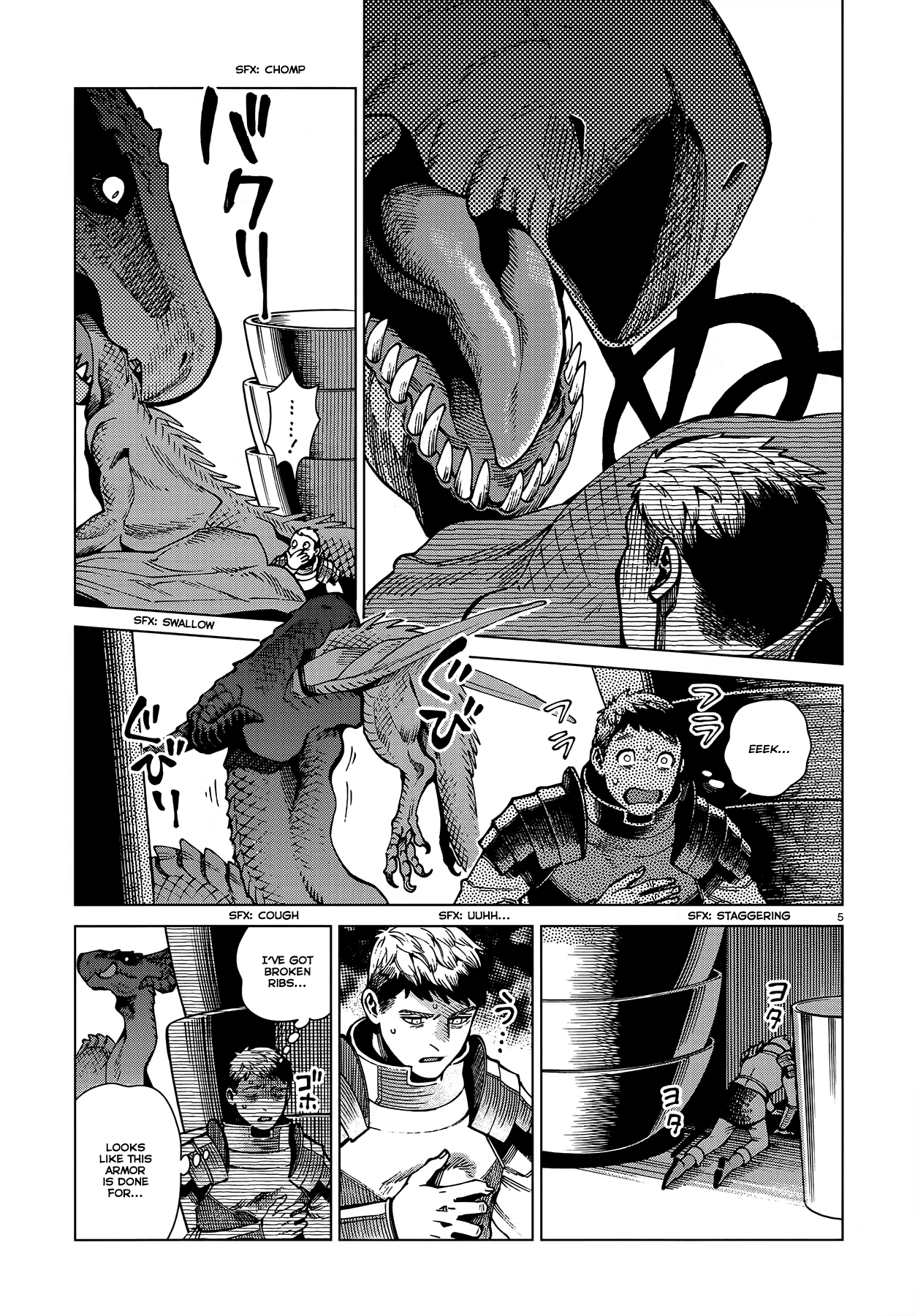 Dungeon Meshi Chapter 70 page 5 - Chapter 70: Thistle III