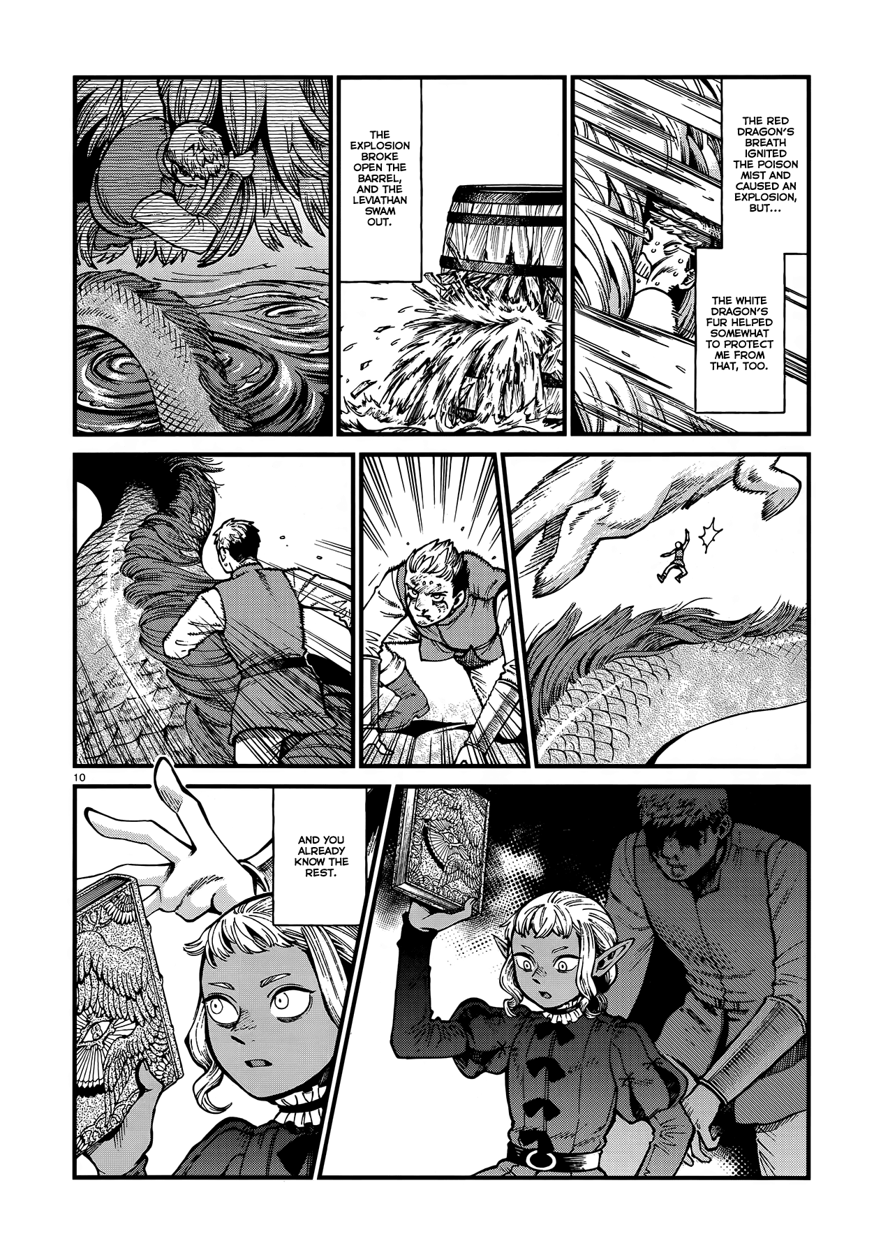 Dungeon Meshi Chapter 71 page 10 - Chapter 71: Thistle IV