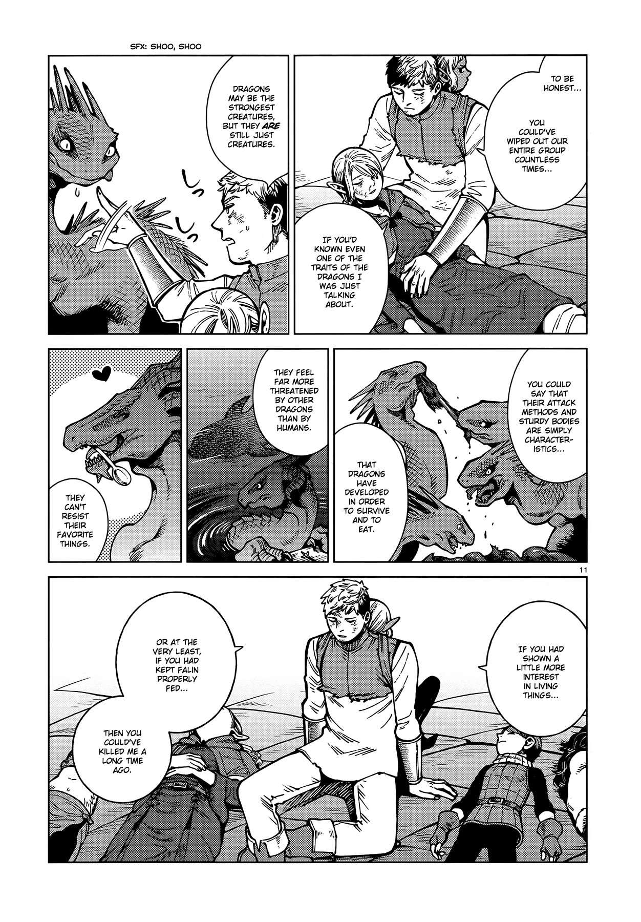 Dungeon Meshi Chapter 71 page 11 - Chapter 71: Thistle IV